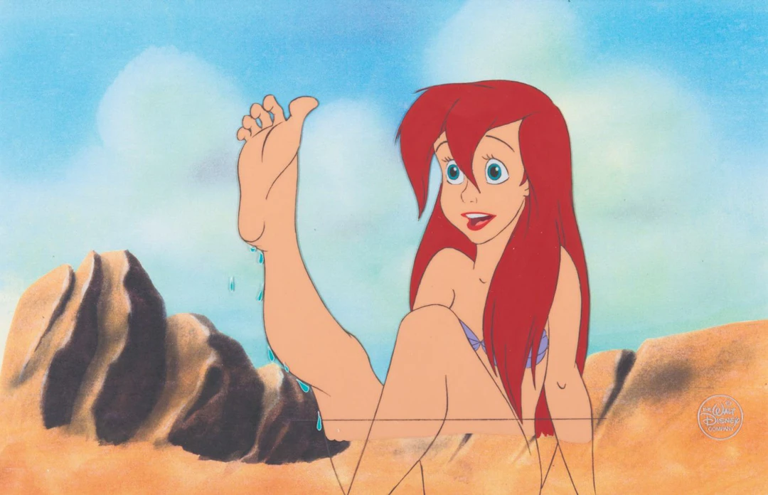 A “The Little Mermaid” Ariel Original Production Cel.