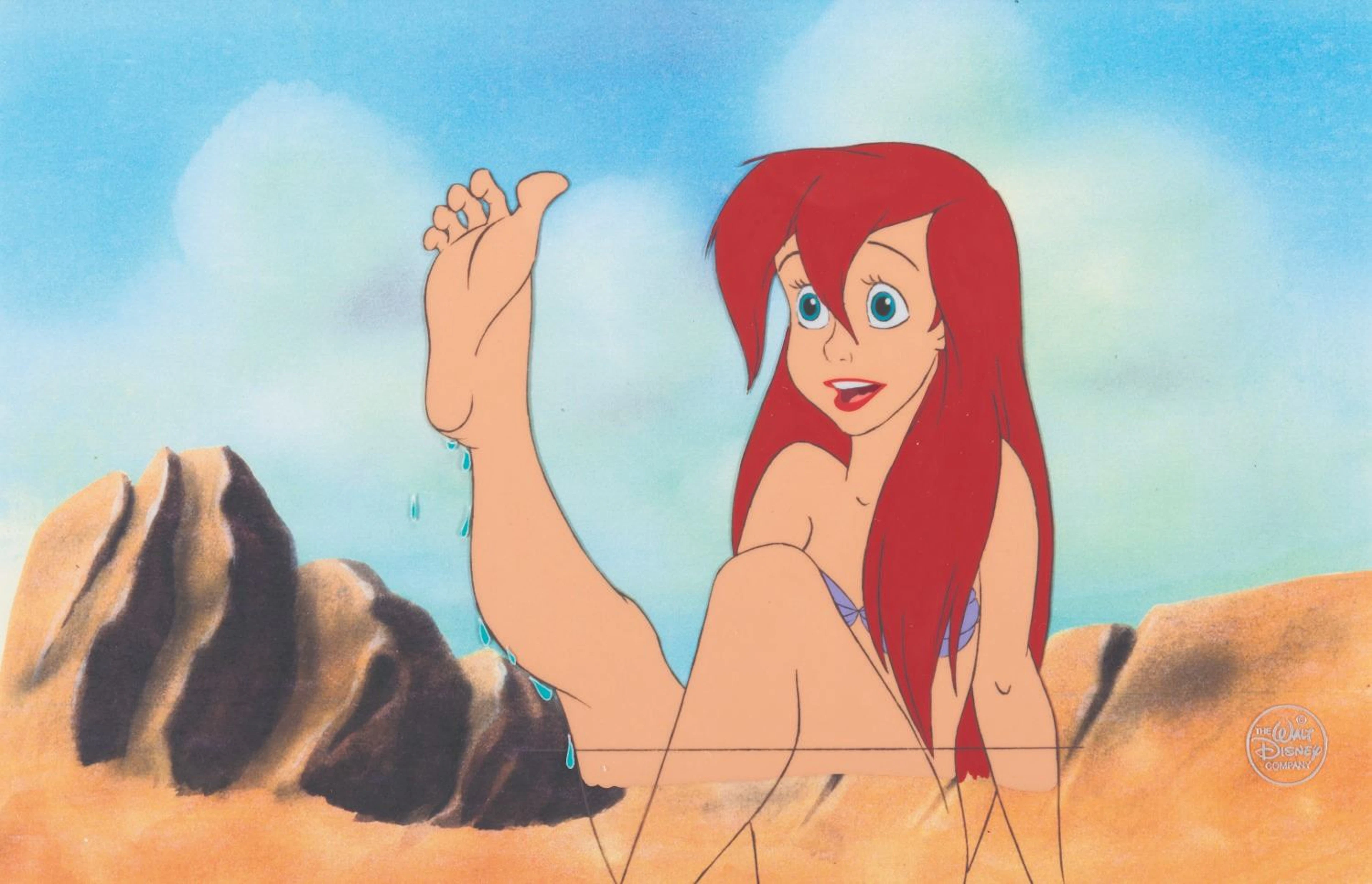 A “The Little Mermaid” Ariel Original Production Cel.
