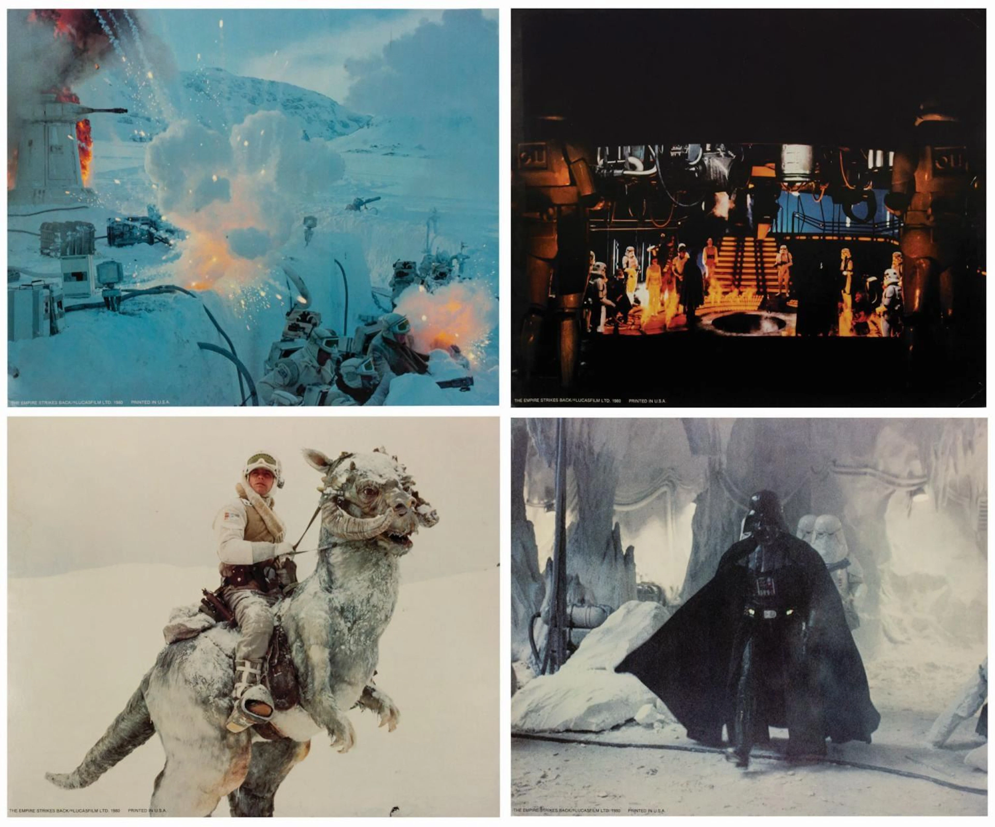 A Set of "The Empire Strikes Back" Large Lobby Cards.