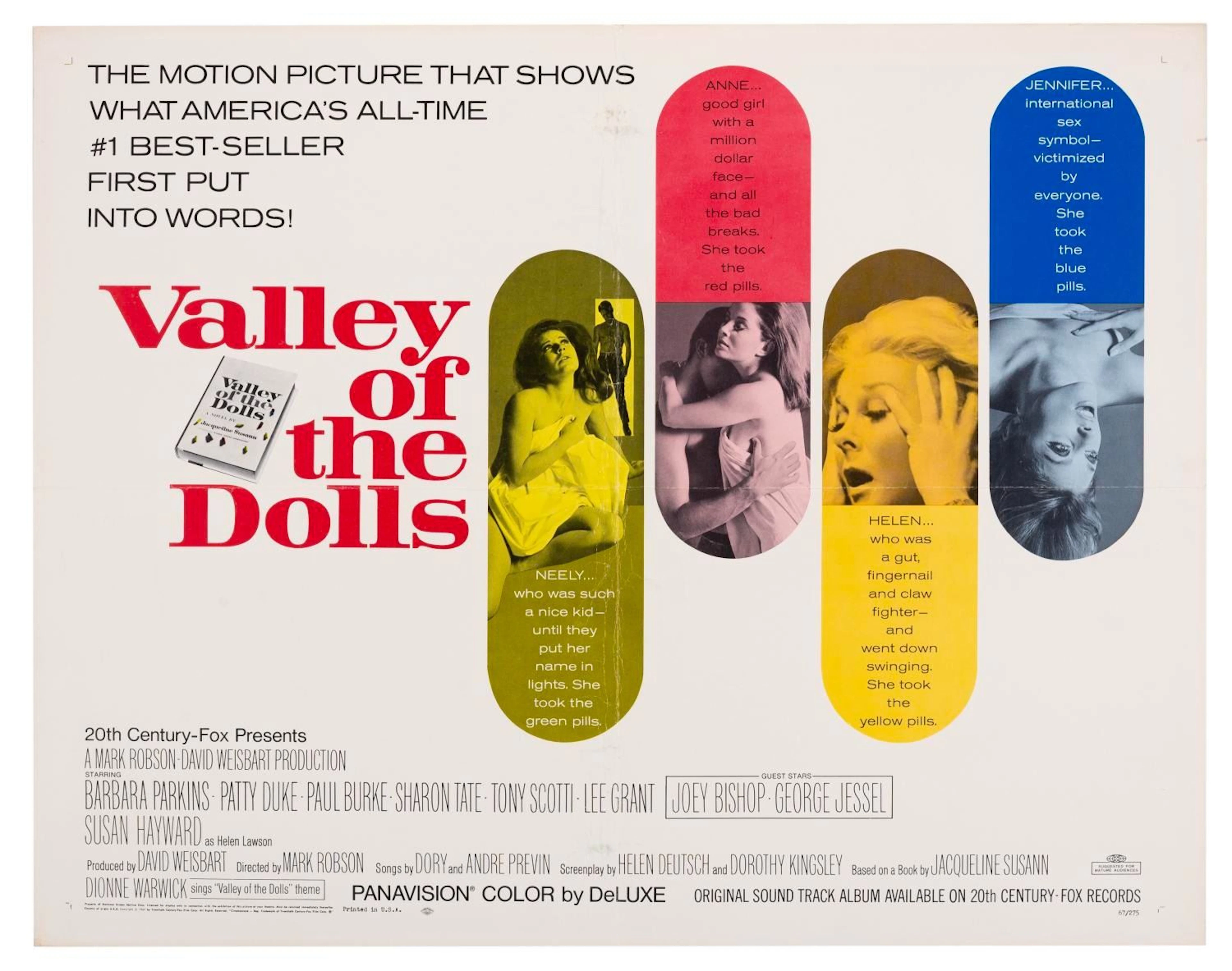 A "Valley of the Dolls" Half-Sheet.