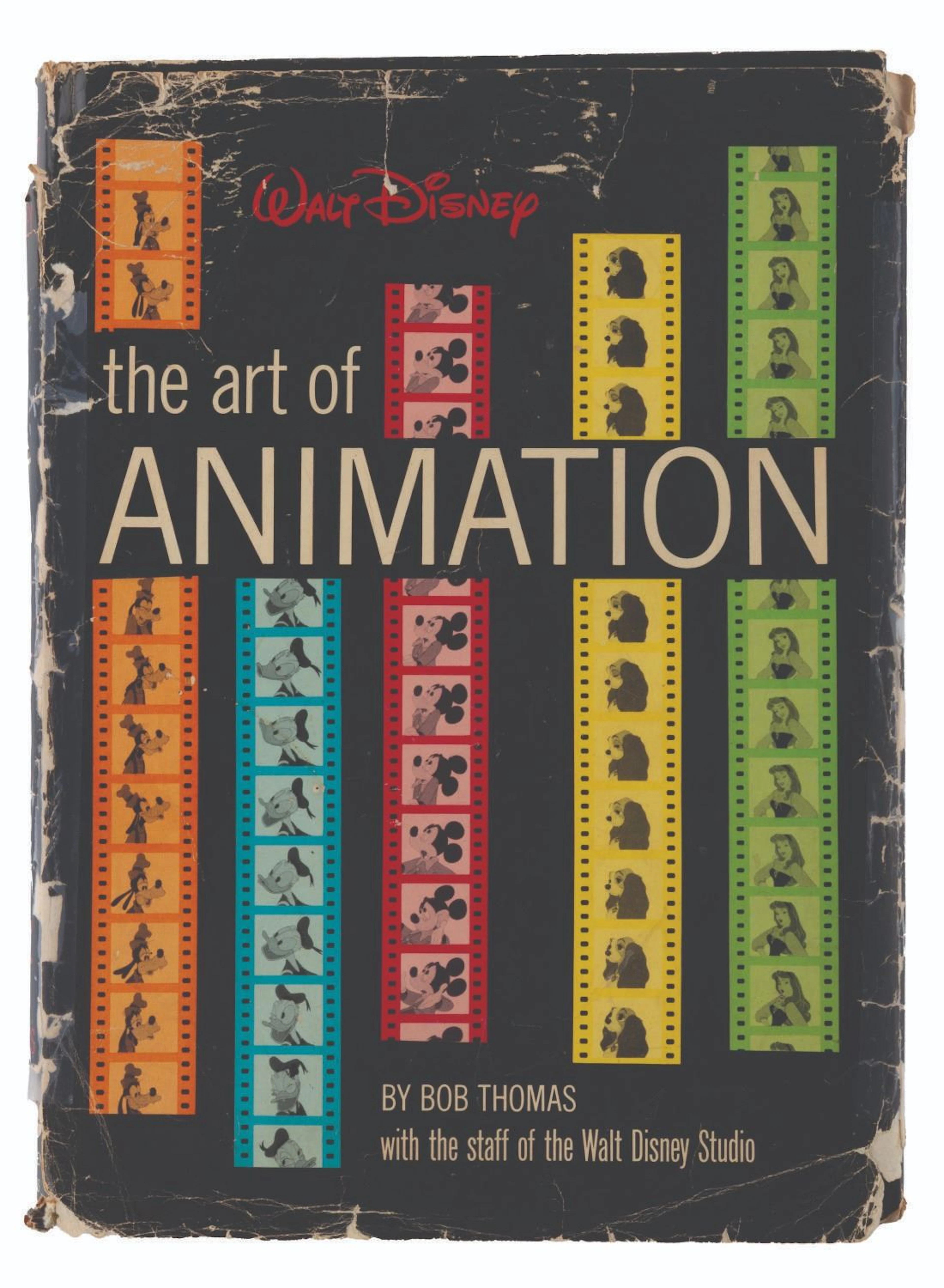 A Multi-Signed The Art of Animation Book.