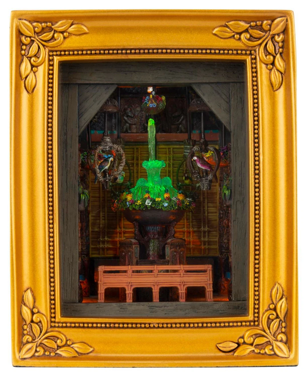 A Disneyland Enchanted Tiki Room Olszewski Diorama.