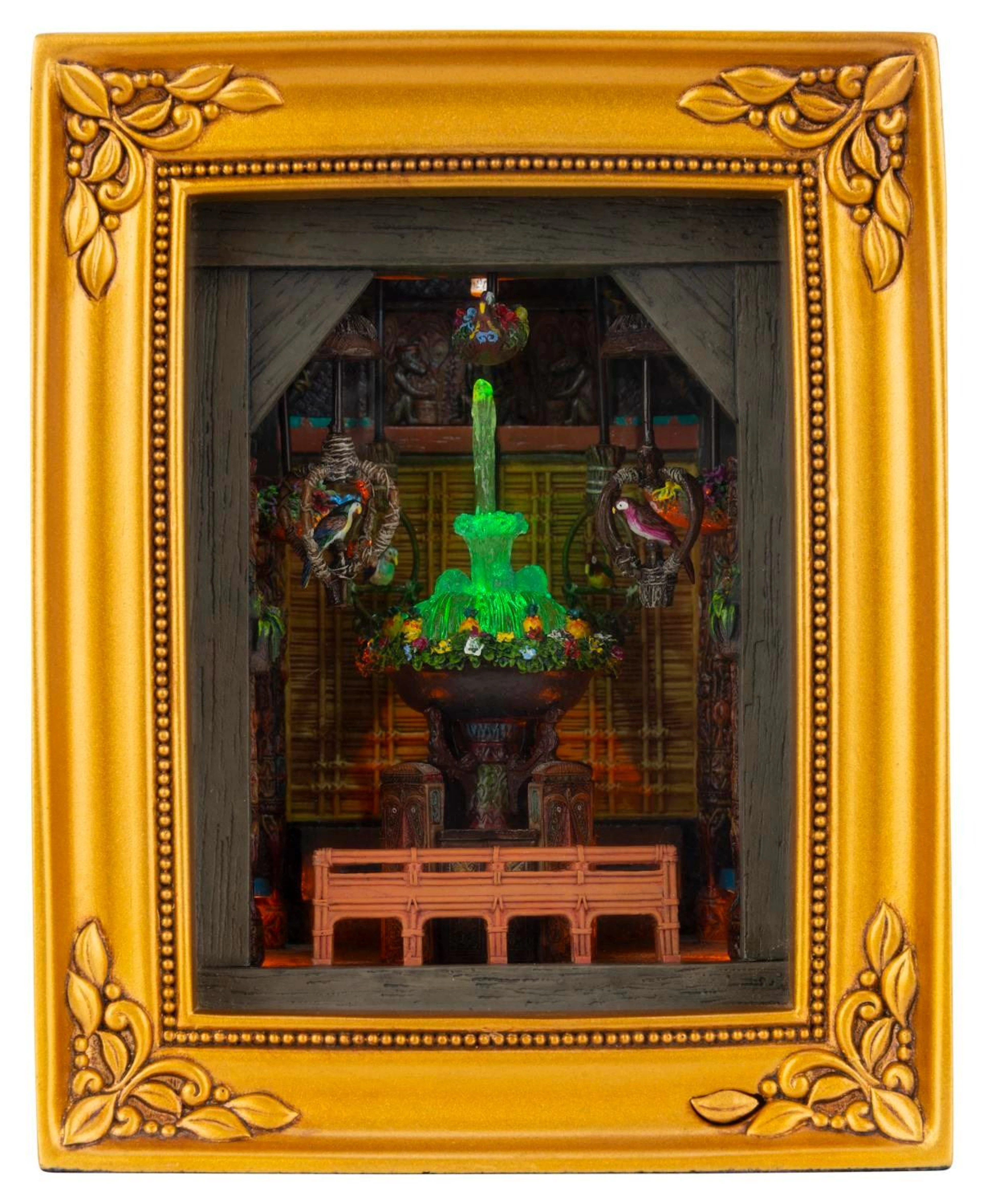 A Disneyland Enchanted Tiki Room Olszewski Diorama.
