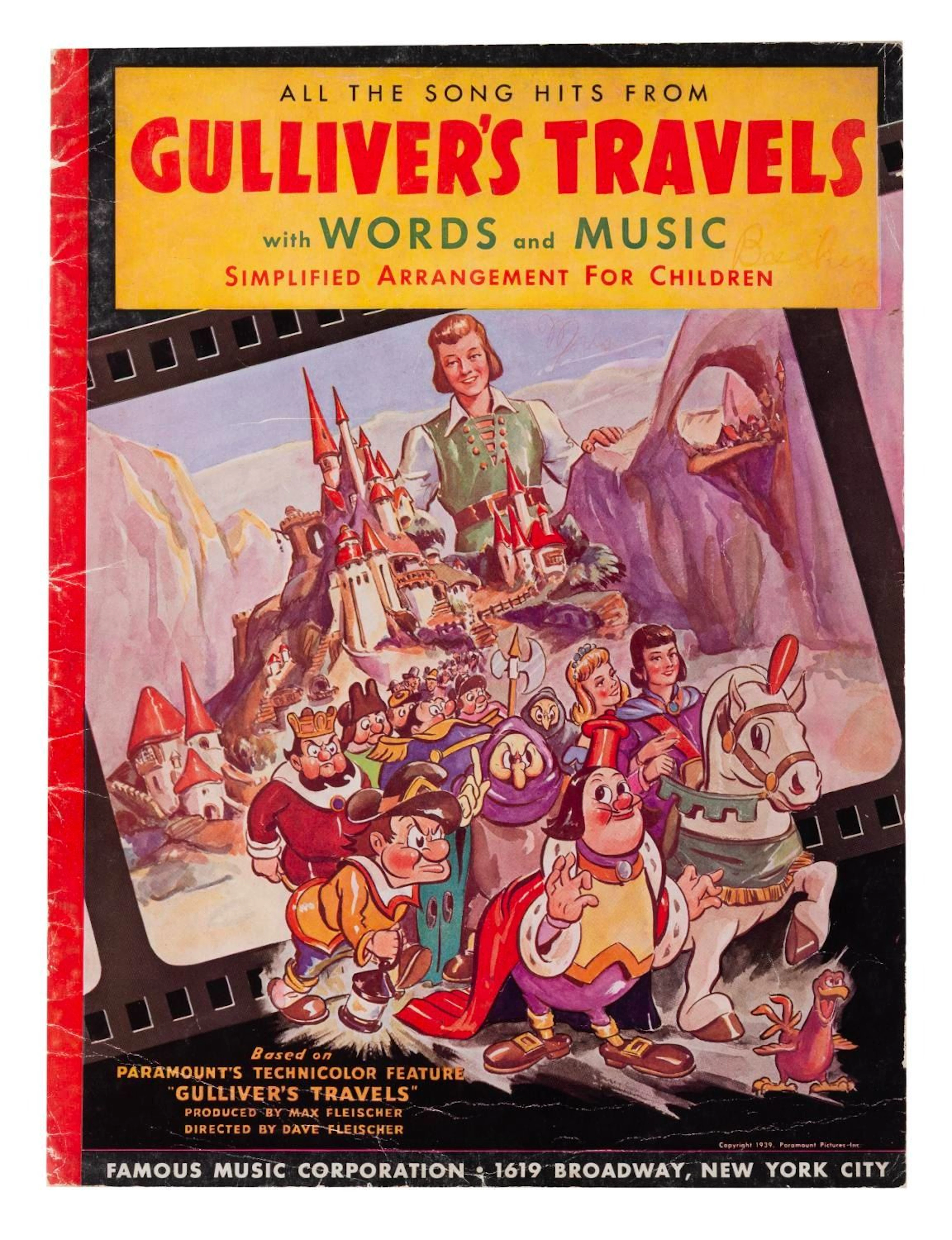 A "Gulliver's Travels" Songbook.