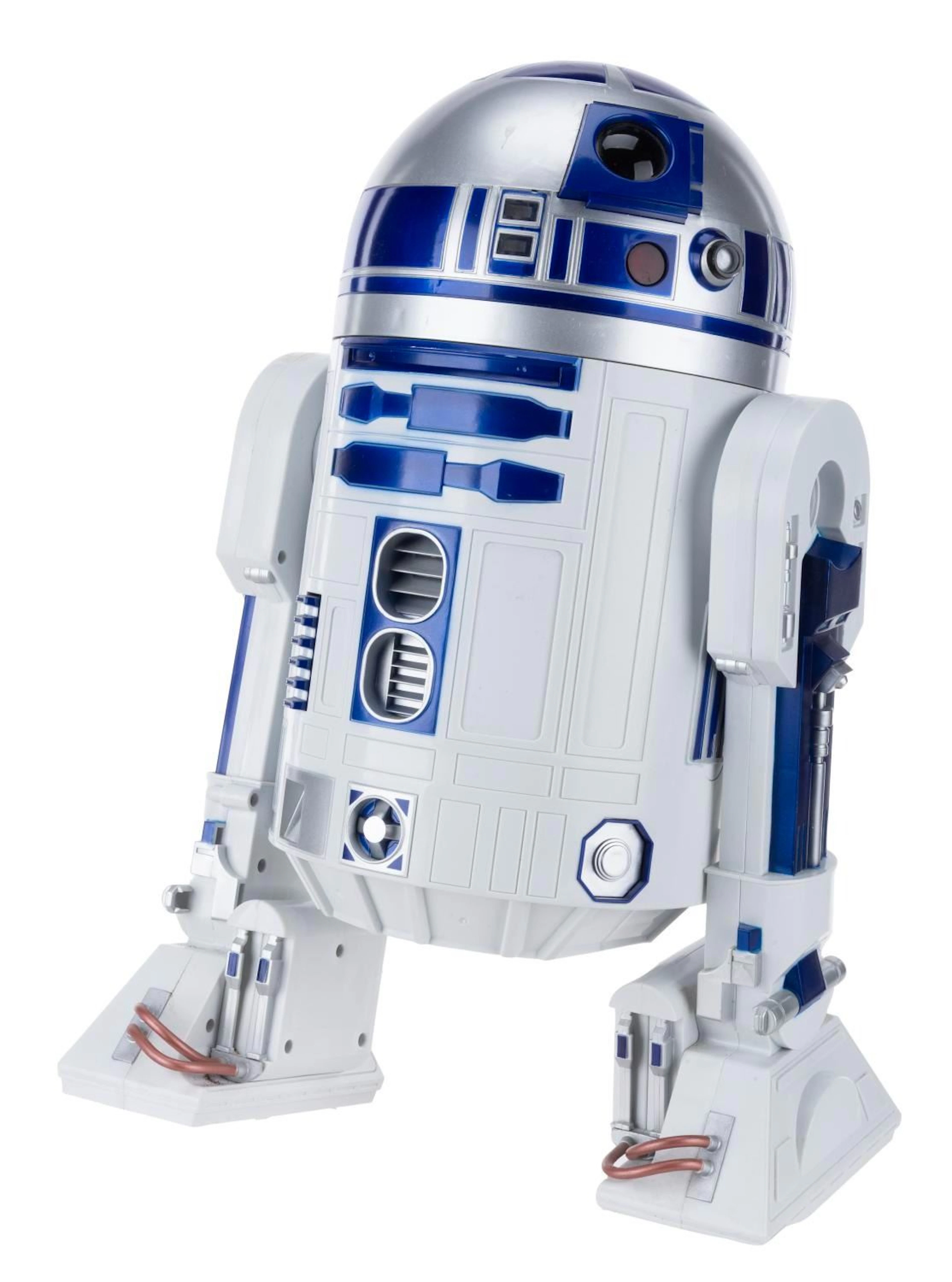 A Large Jakks Pacific R2-D2 Action Figure.