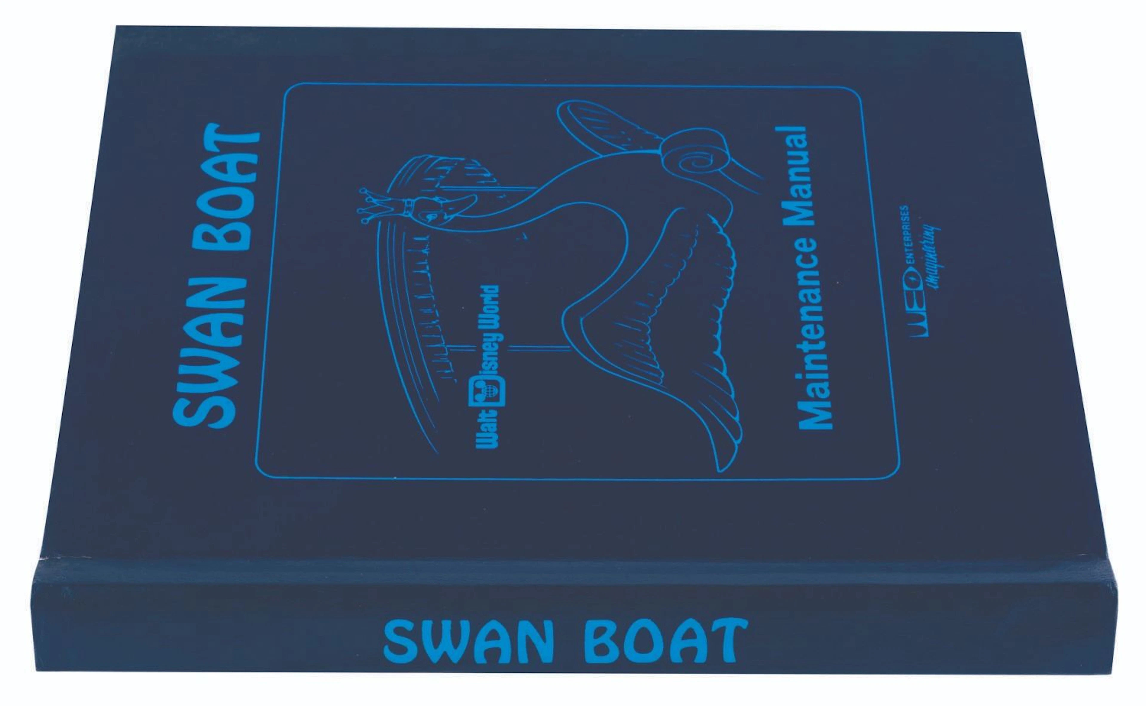 A Walt Disney World Swan Boats Maintenance Manual.