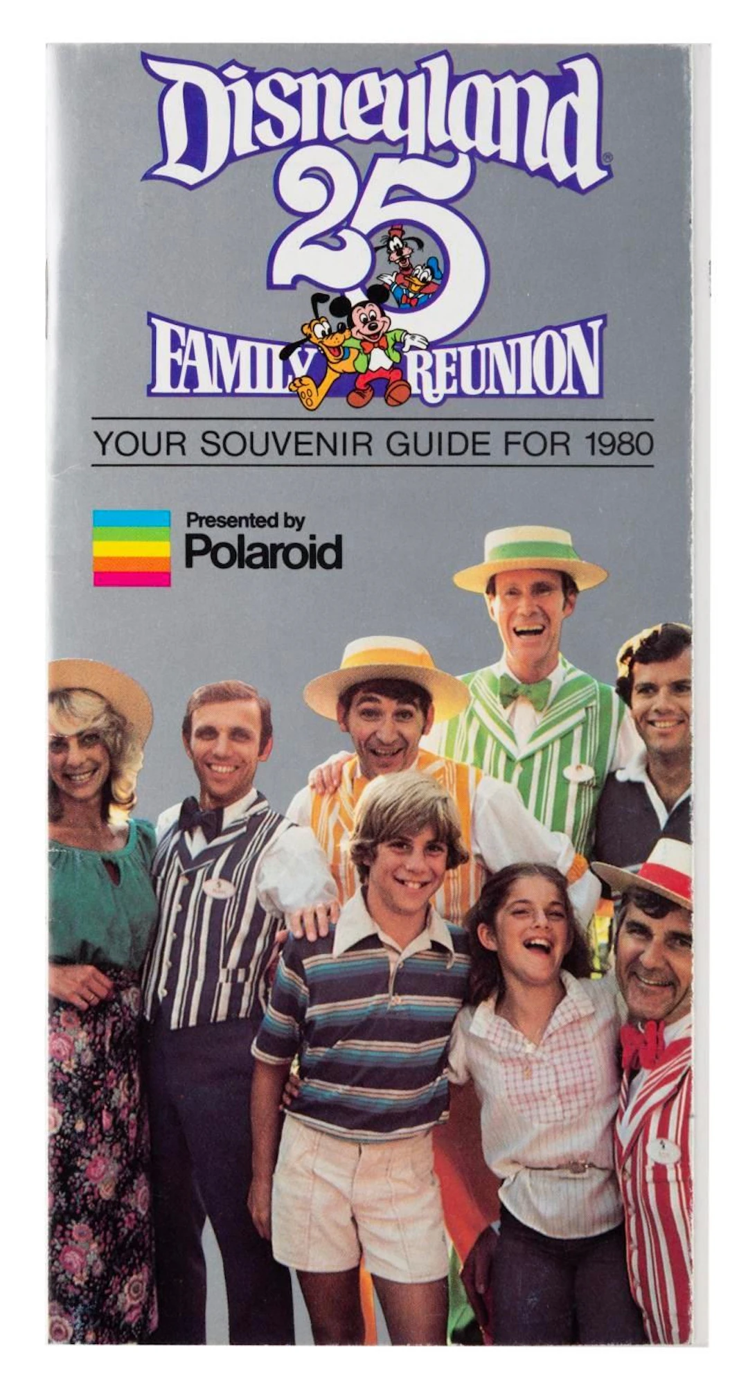 A Disneyland 25 Family Reunion Souvenir Guide for 1980.
