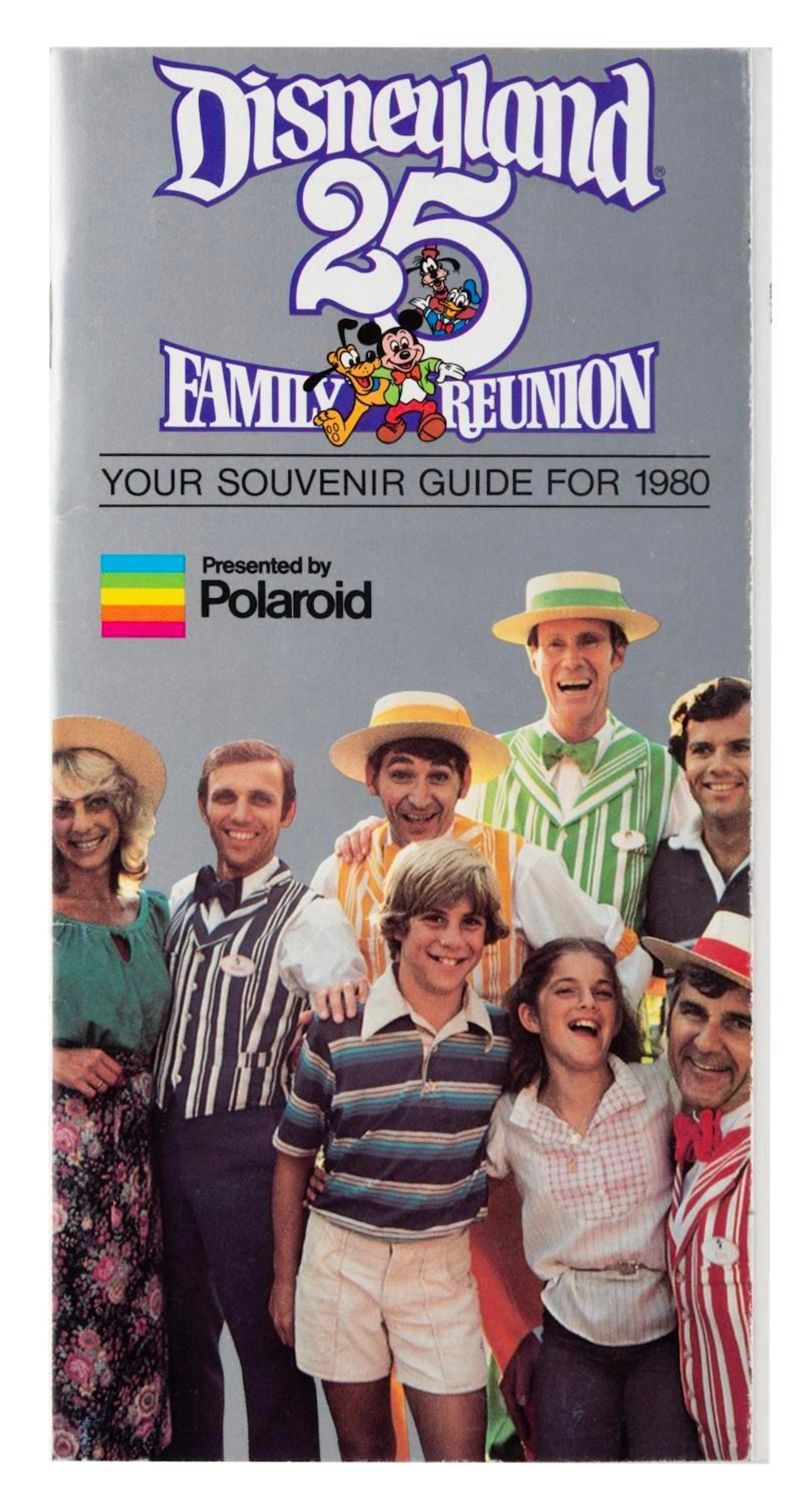 A Disneyland 25 Family Reunion Souvenir Guide for 1980.
