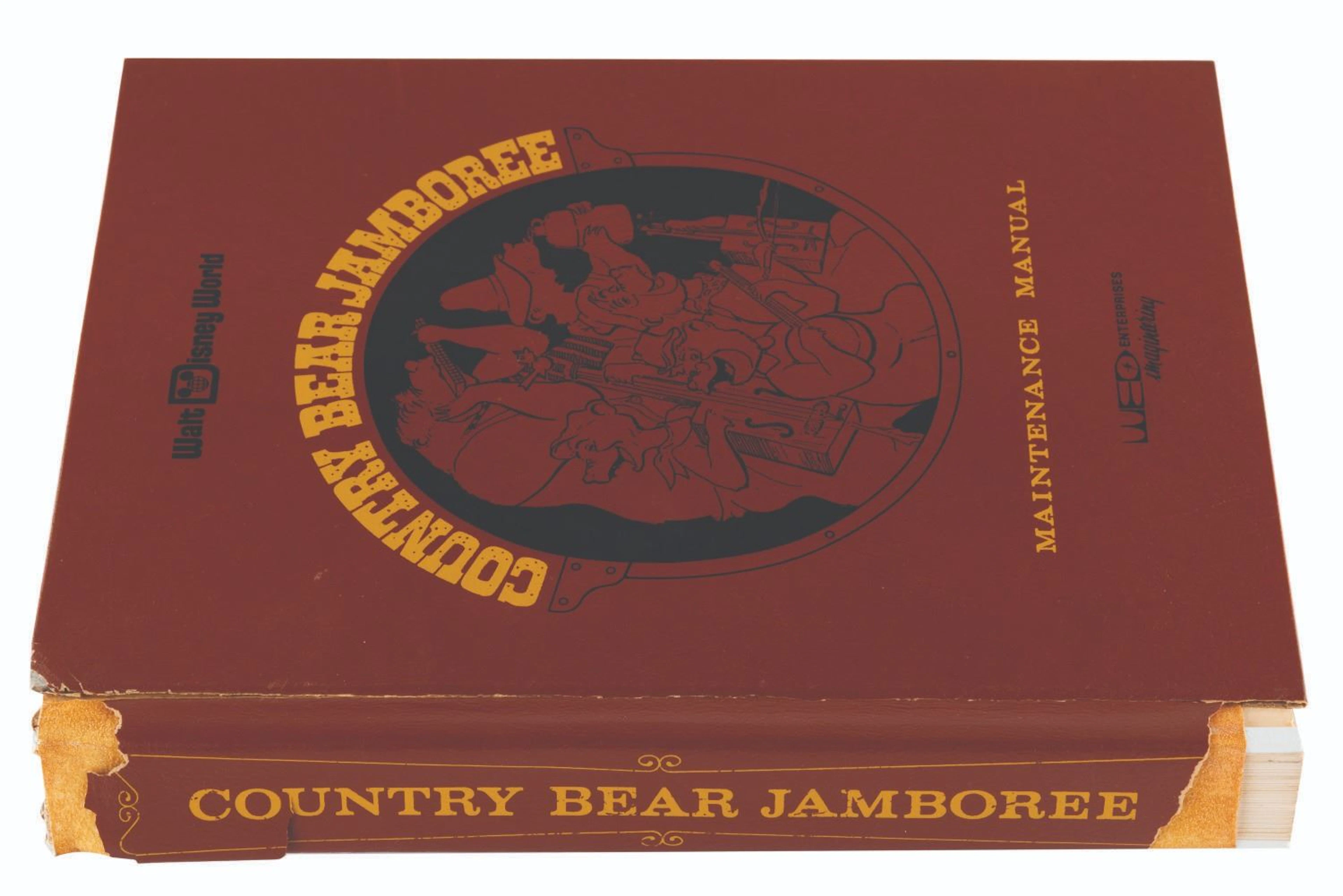 A Country Bear Jamboree Maintenance Manual.