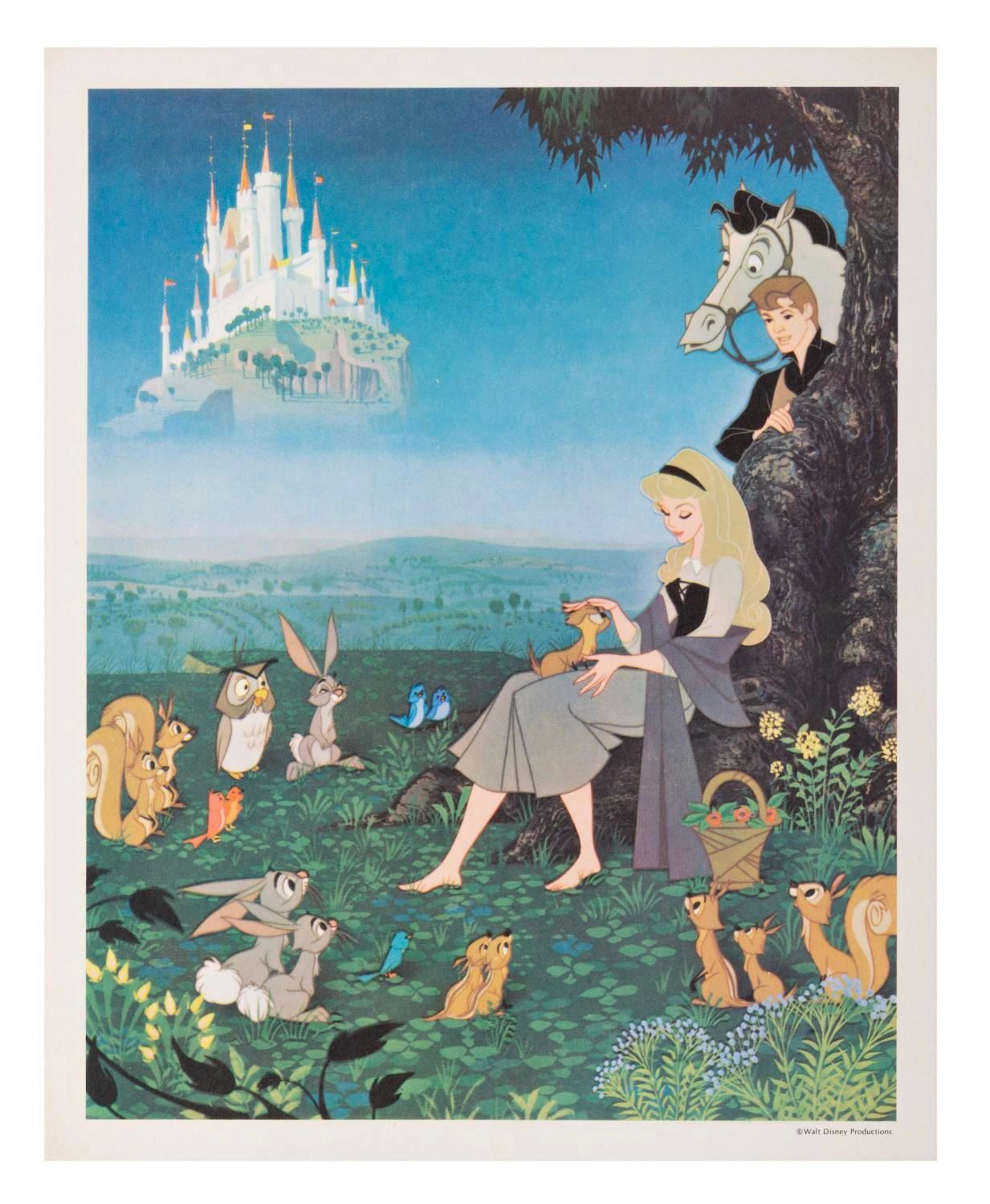 A "Sleeping Beauty" Fan Card.