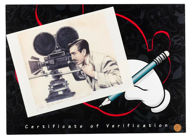 A Walt in Motion Pictures Limited Edition Print.