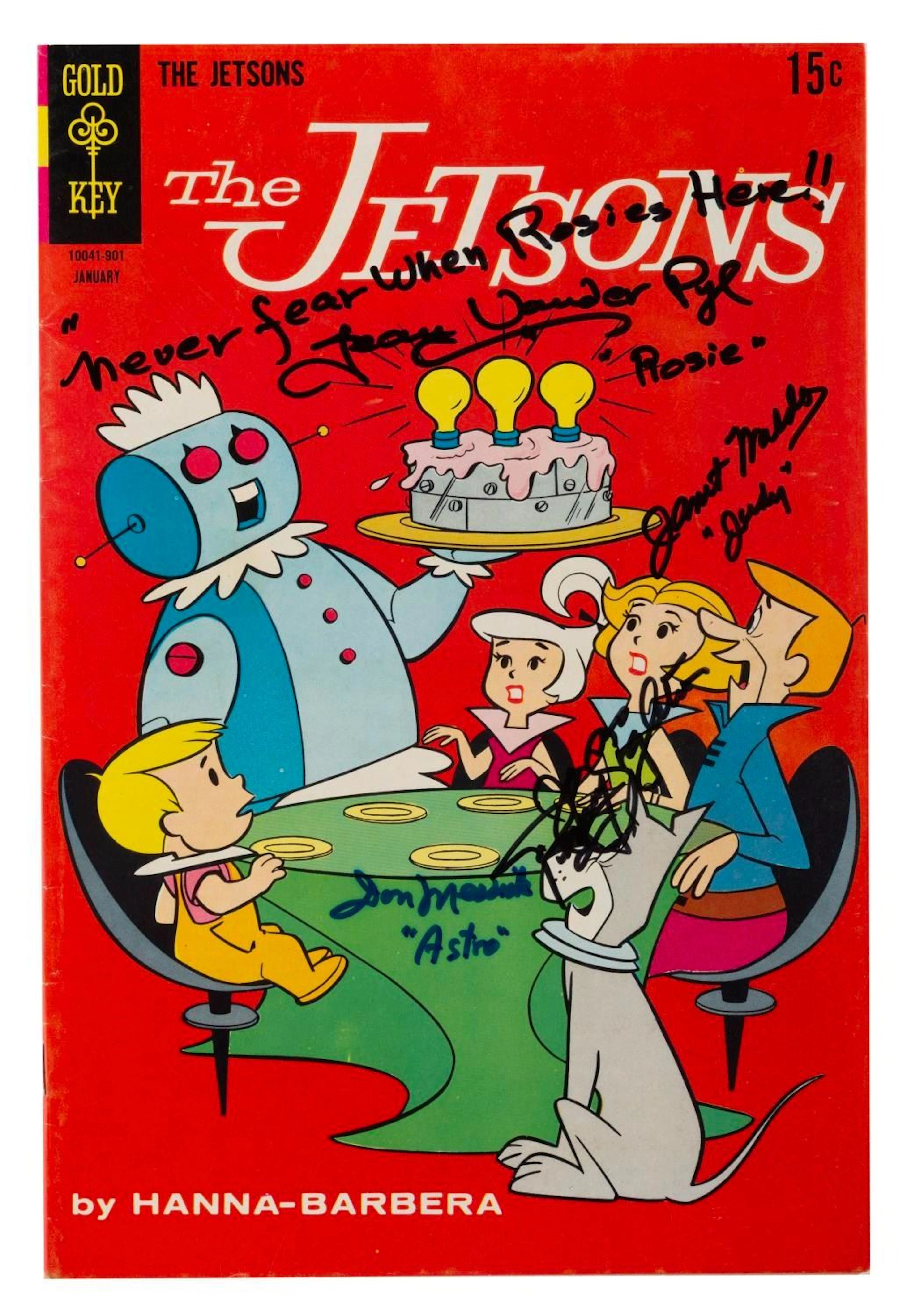 A Multi-Signed "The Jetsons" Comic Book.