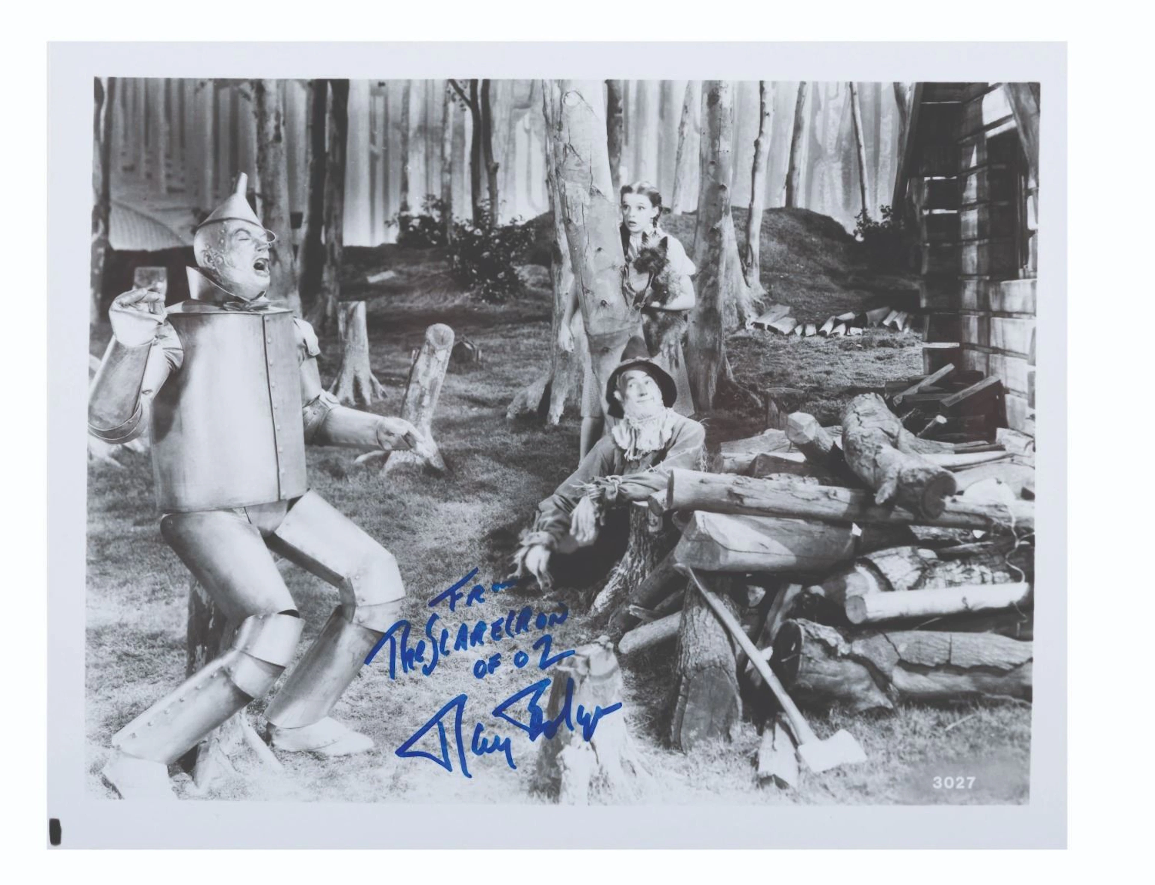 A "The Wizard of Oz" Signed Photo.
