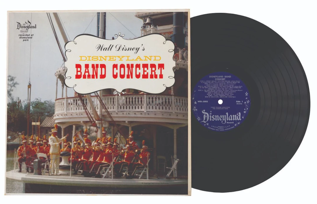 A "Walt Disney's Disneyland Band Concert" Album.
