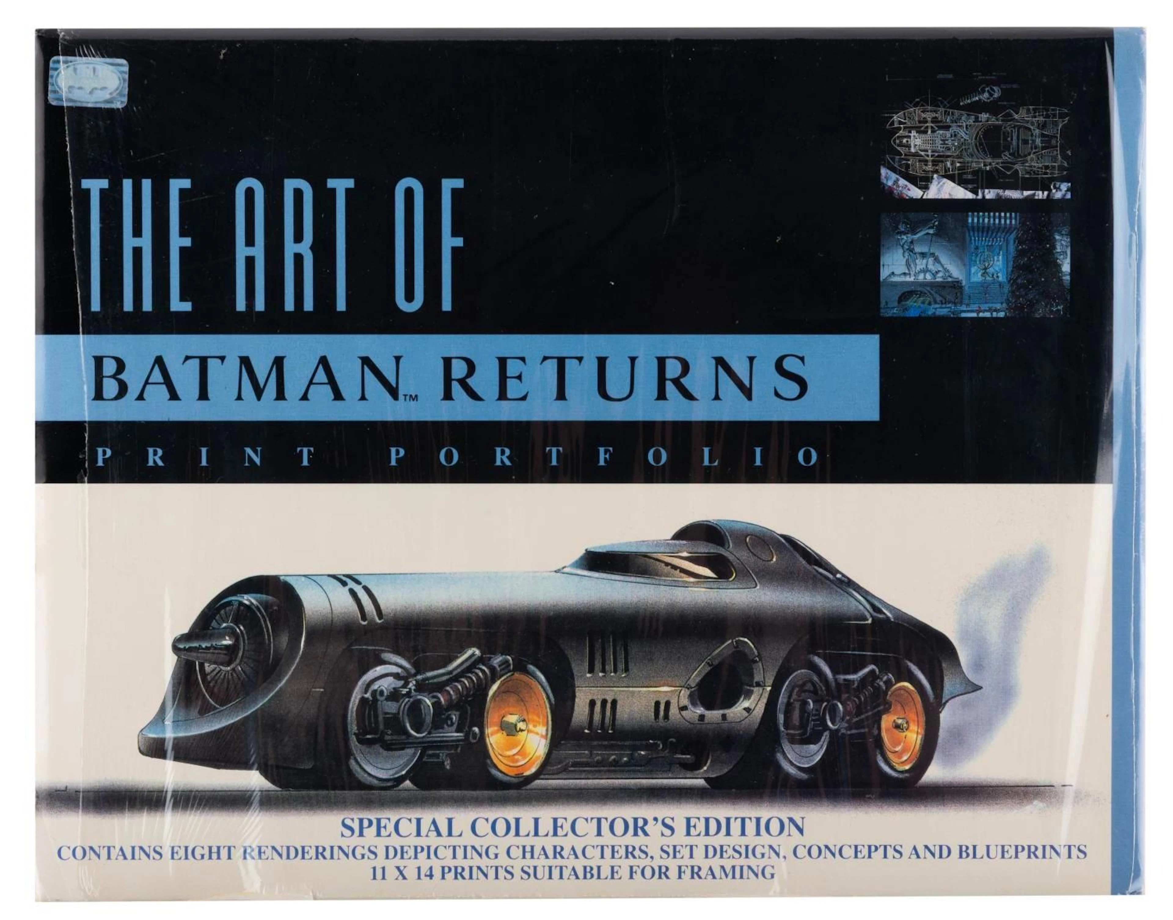 A The Art of Batman Returns Set of Prints.