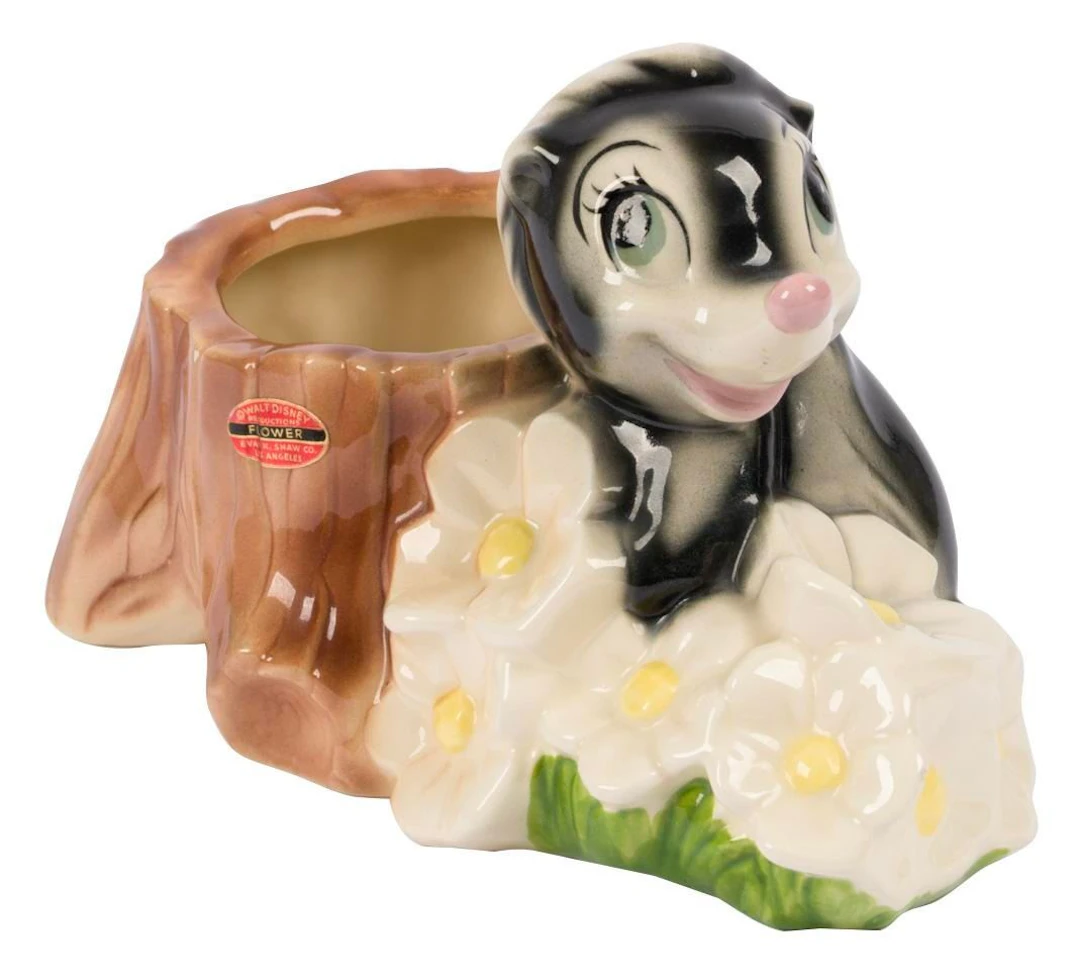 A "Bambi" Flower Large Ceramic Planter.