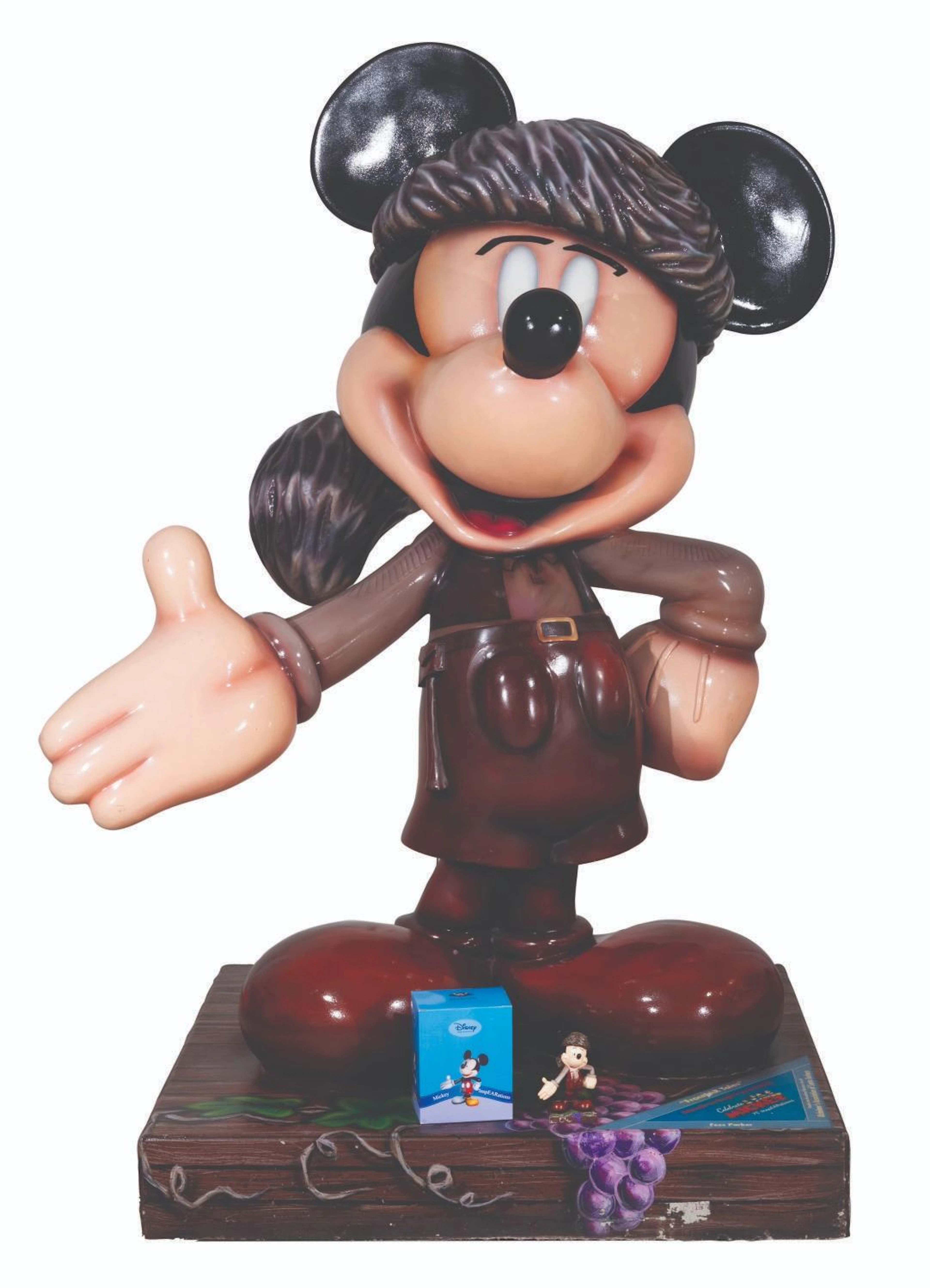 The Mickey Mouse 75 InspEARations Fess Parker Statue.