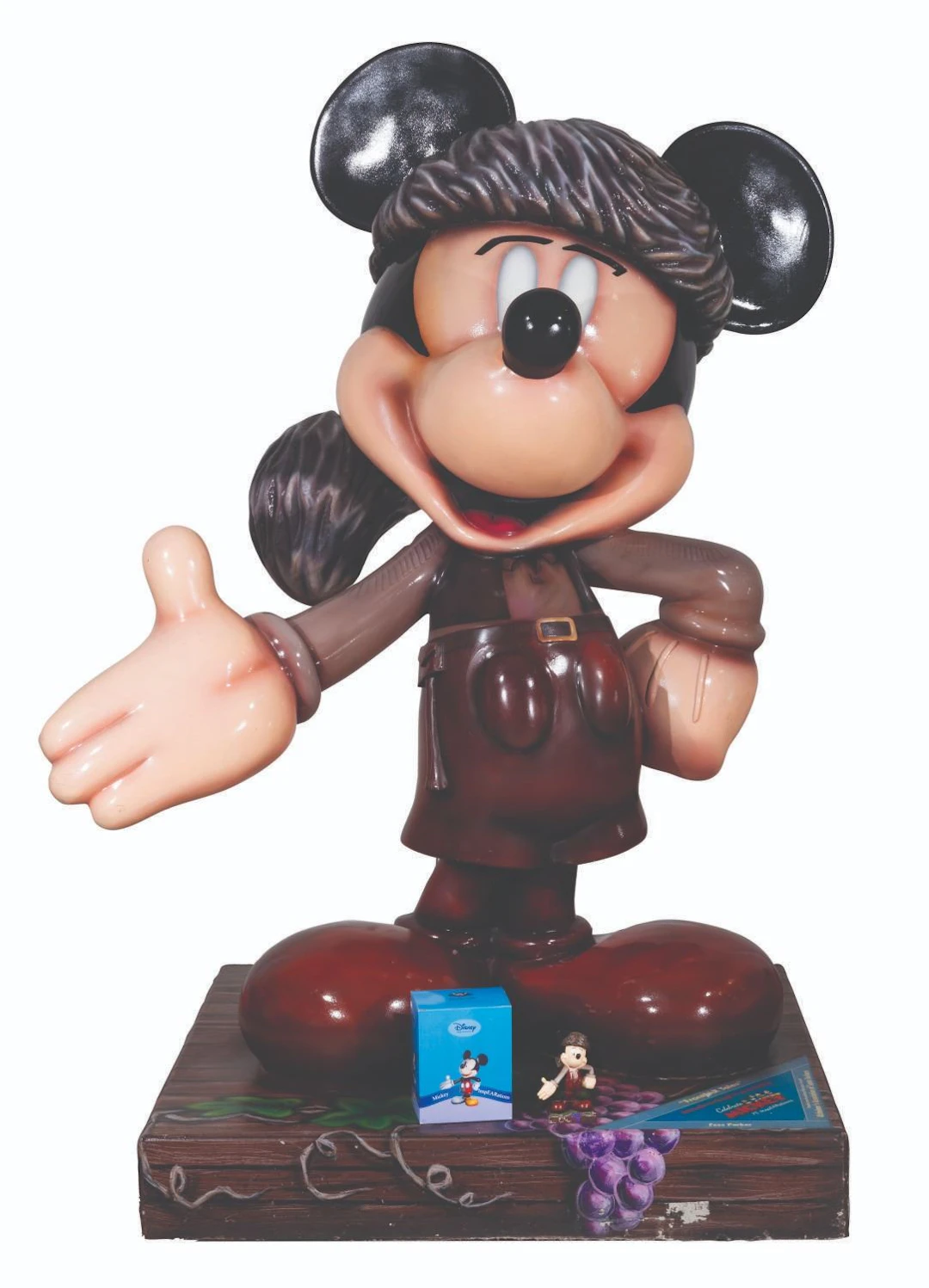 The Mickey Mouse 75 InspEARations Fess Parker Statue.