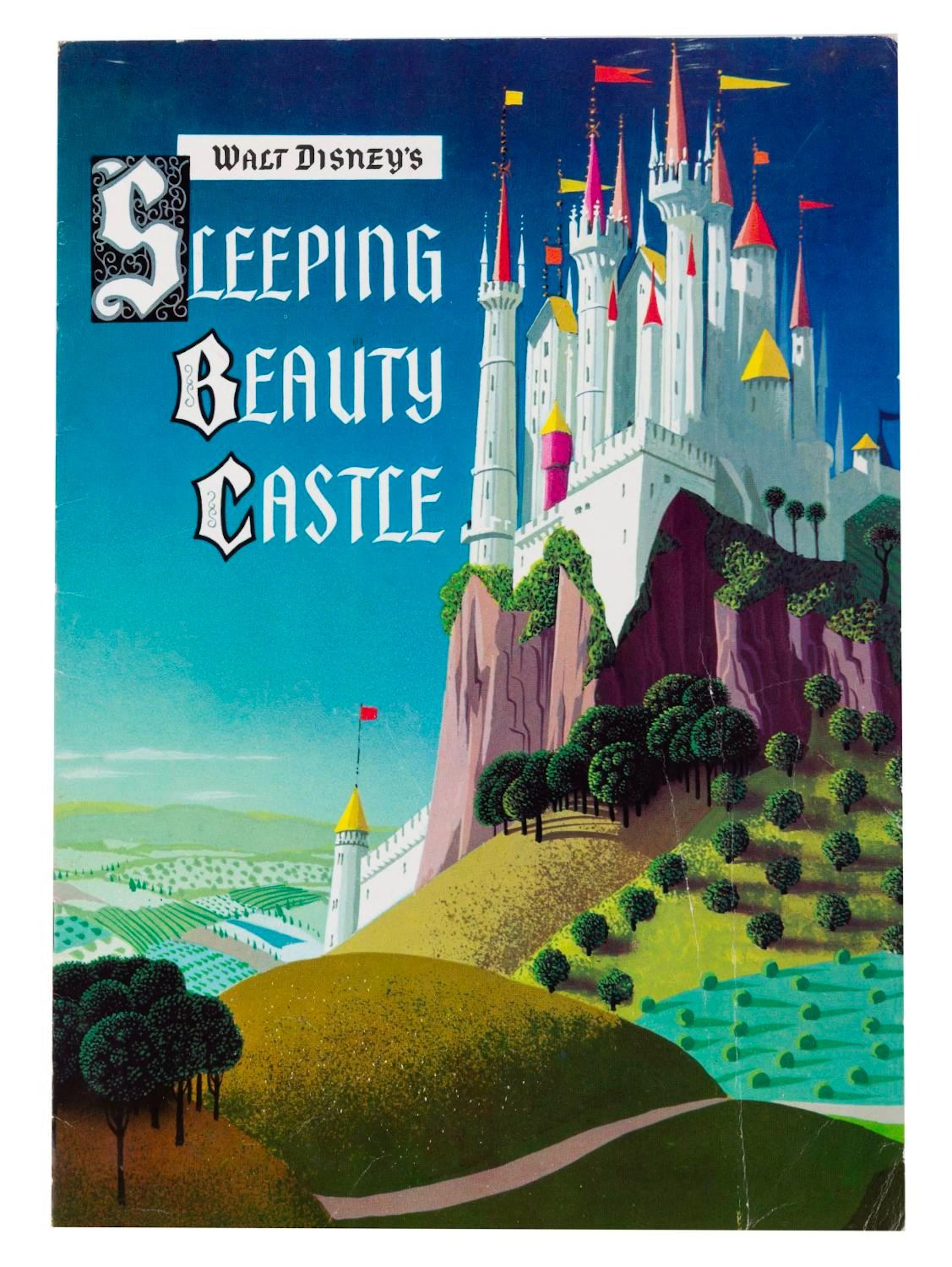 A 1957 Walt Disney's Sleeping Beauty Castle Souvenir Booklet.