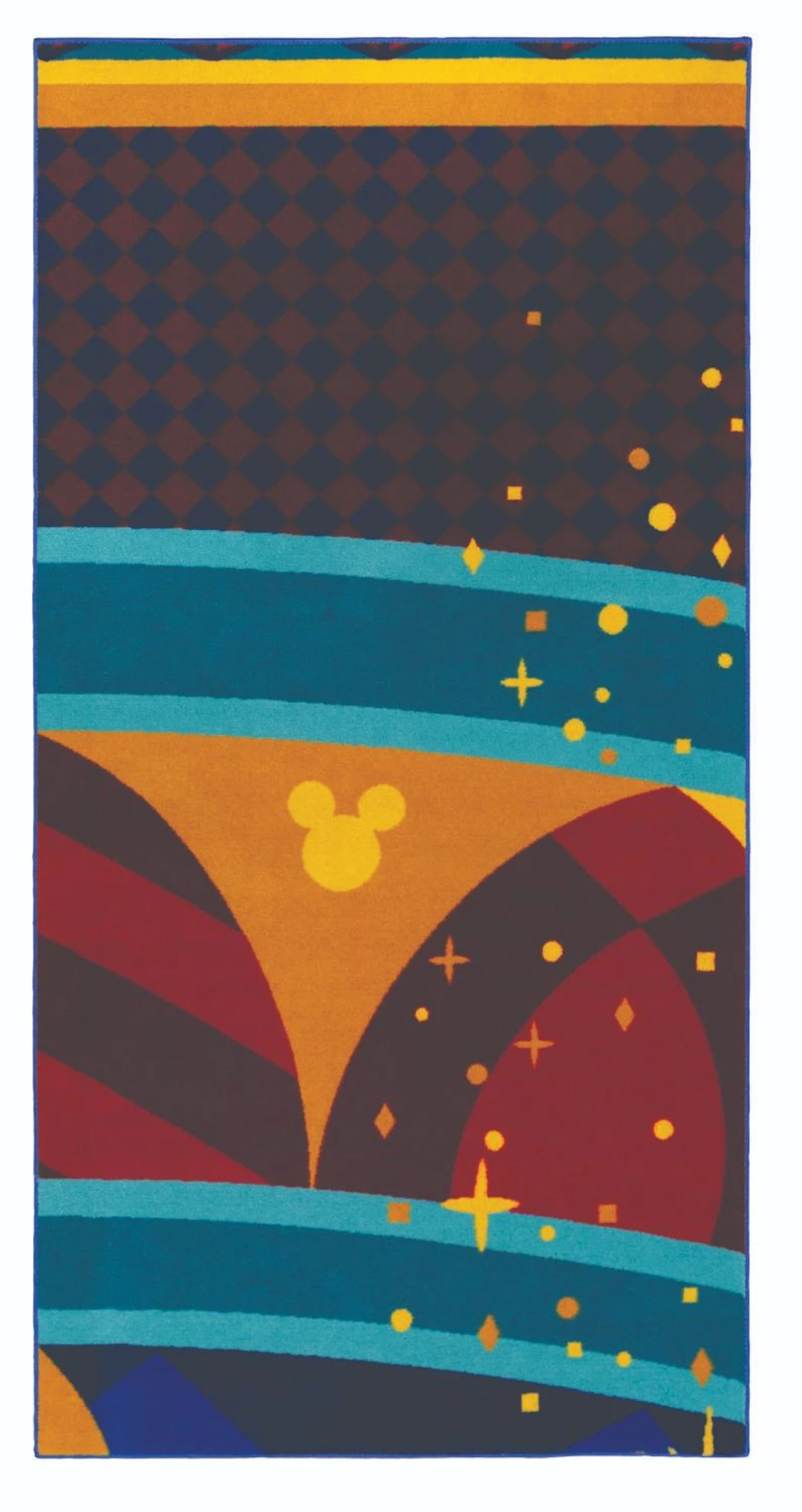 A Disneyland Resort "Regal" Carpet Sample.