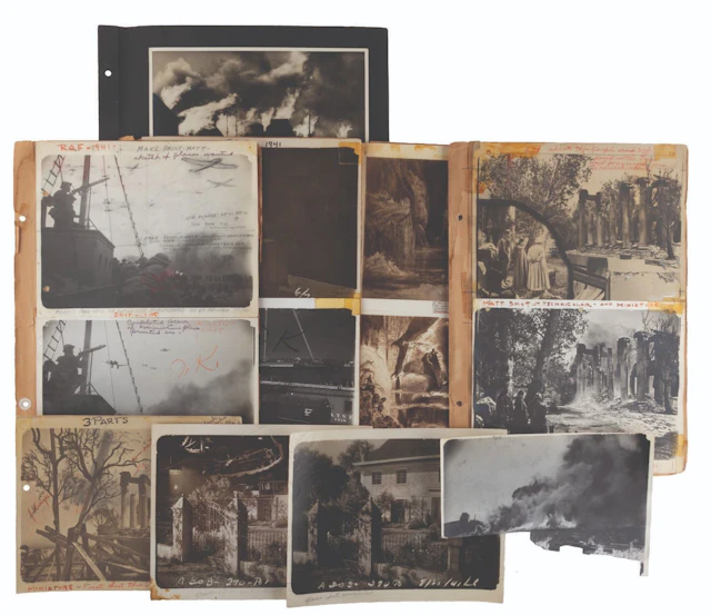 A Collection of Ralph Hammeras Photographs and Sketches.