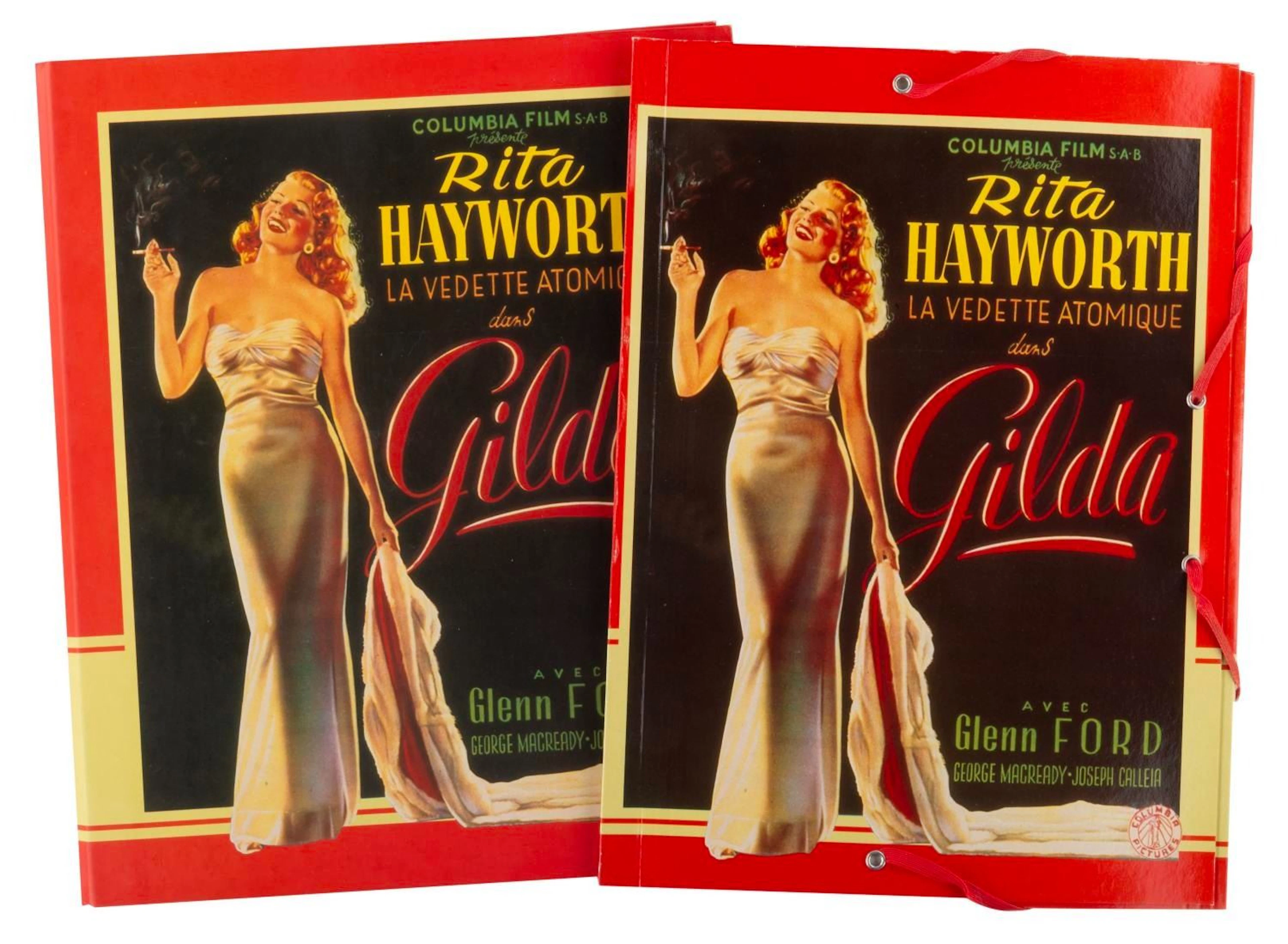 A Columbia Pictures "Gilda" Folder & Binder.