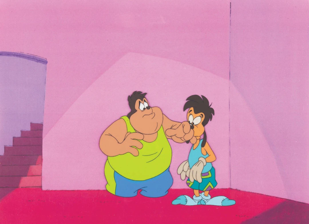 A "Goof Troop" Original Production Cel.
