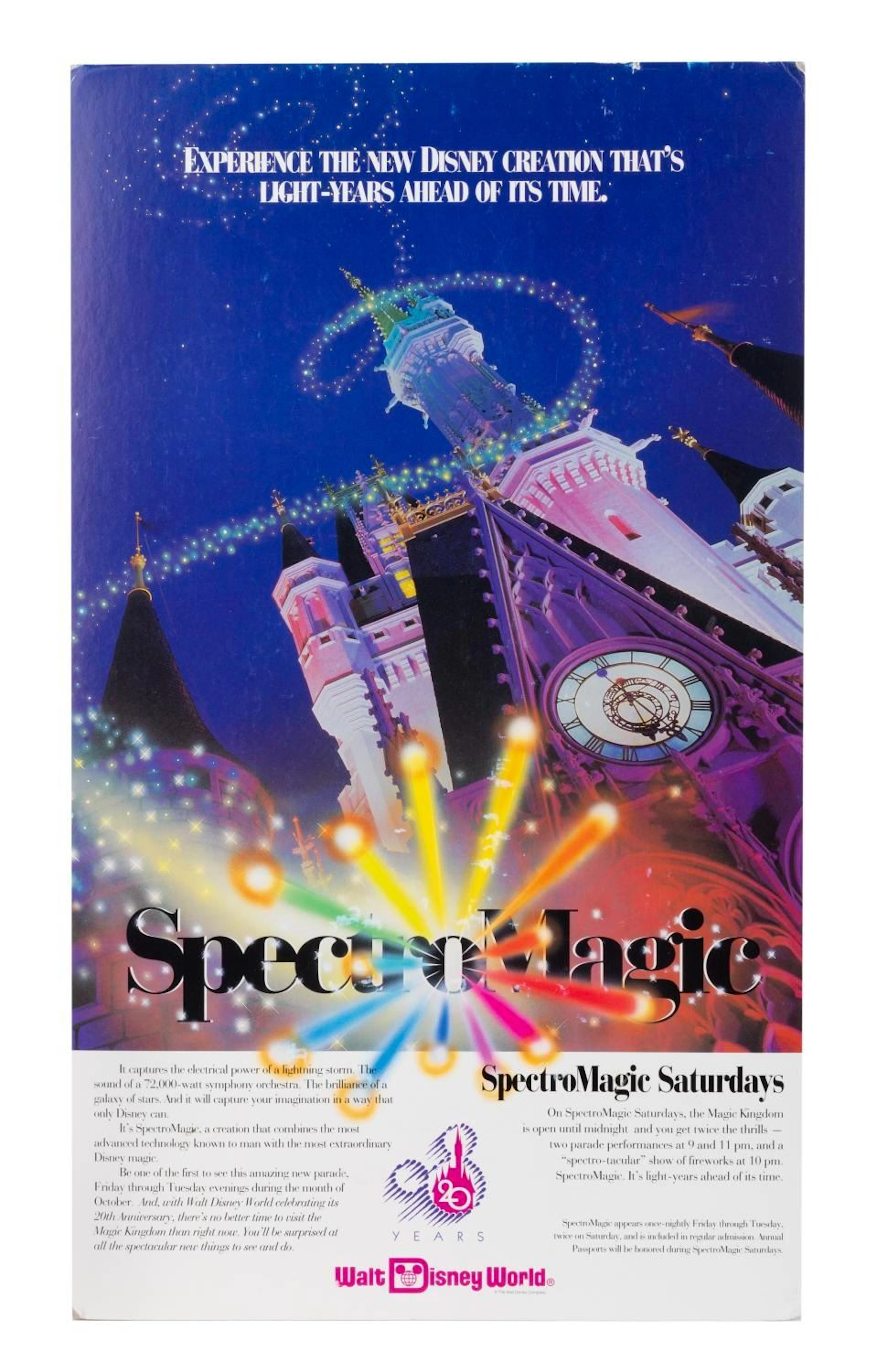 A Walt Disney World SpectroMagic Display.