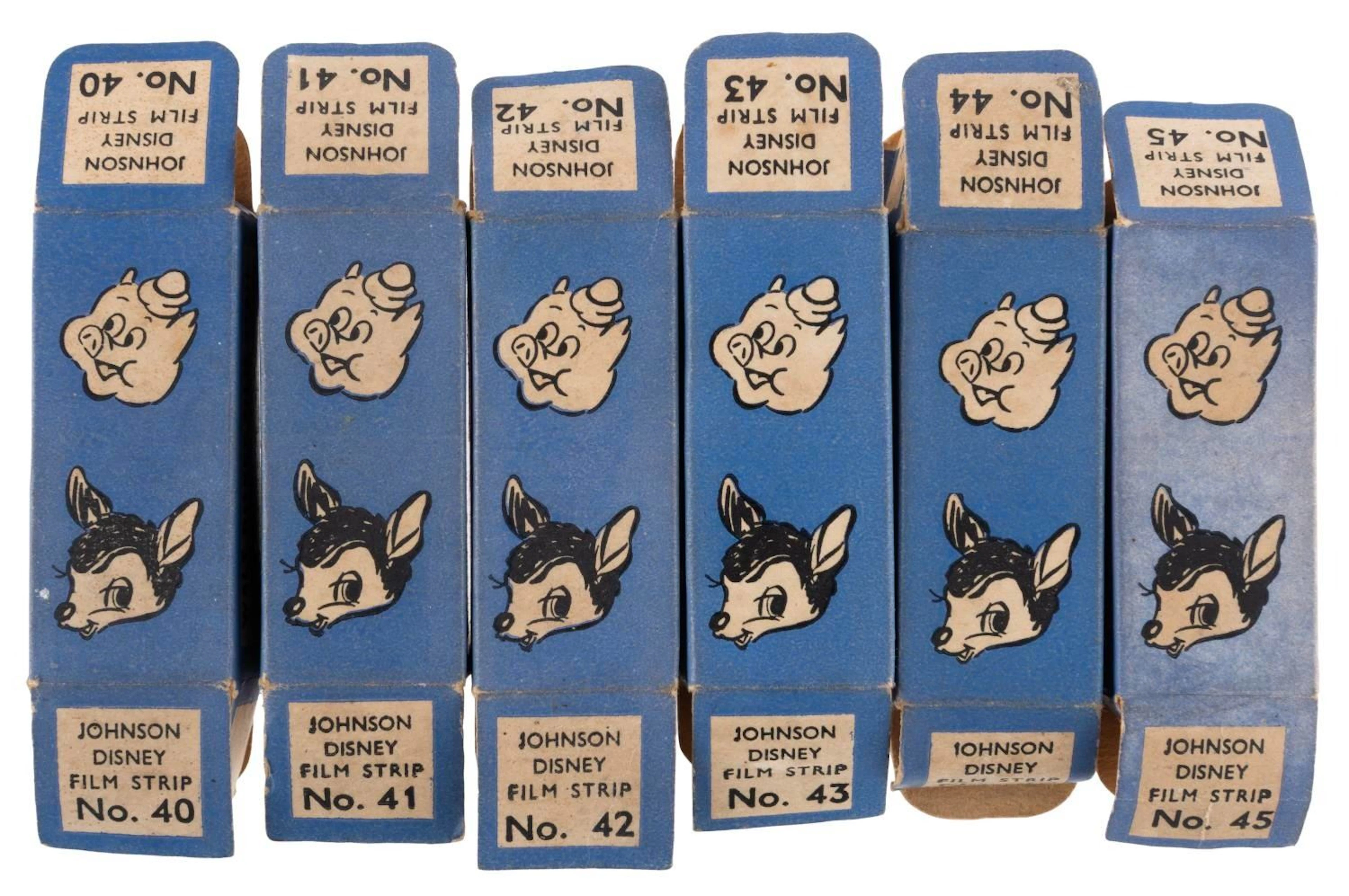 A Walt Disney Film Strip Collection.