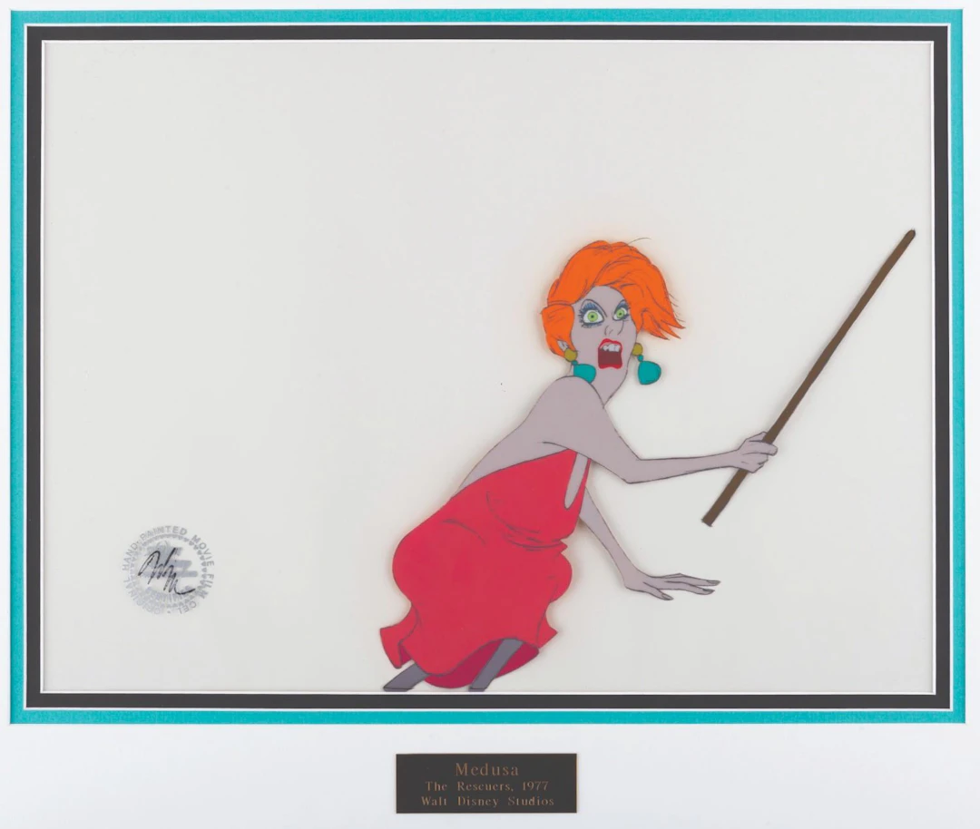 A “The Rescuers” Original Production Cel.