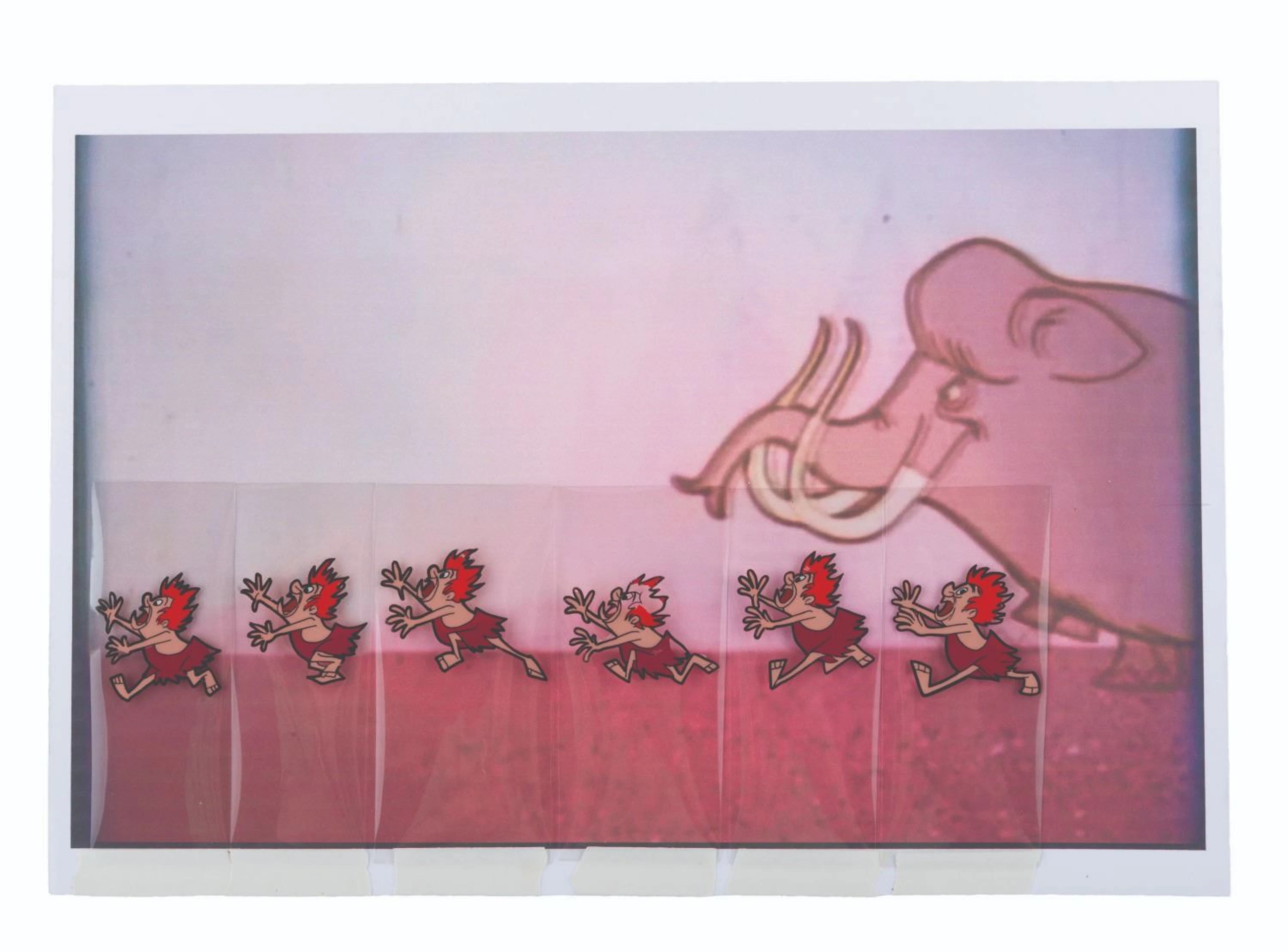 An "I'm No Fool as a Pedestrian" Production Cel Sequence.