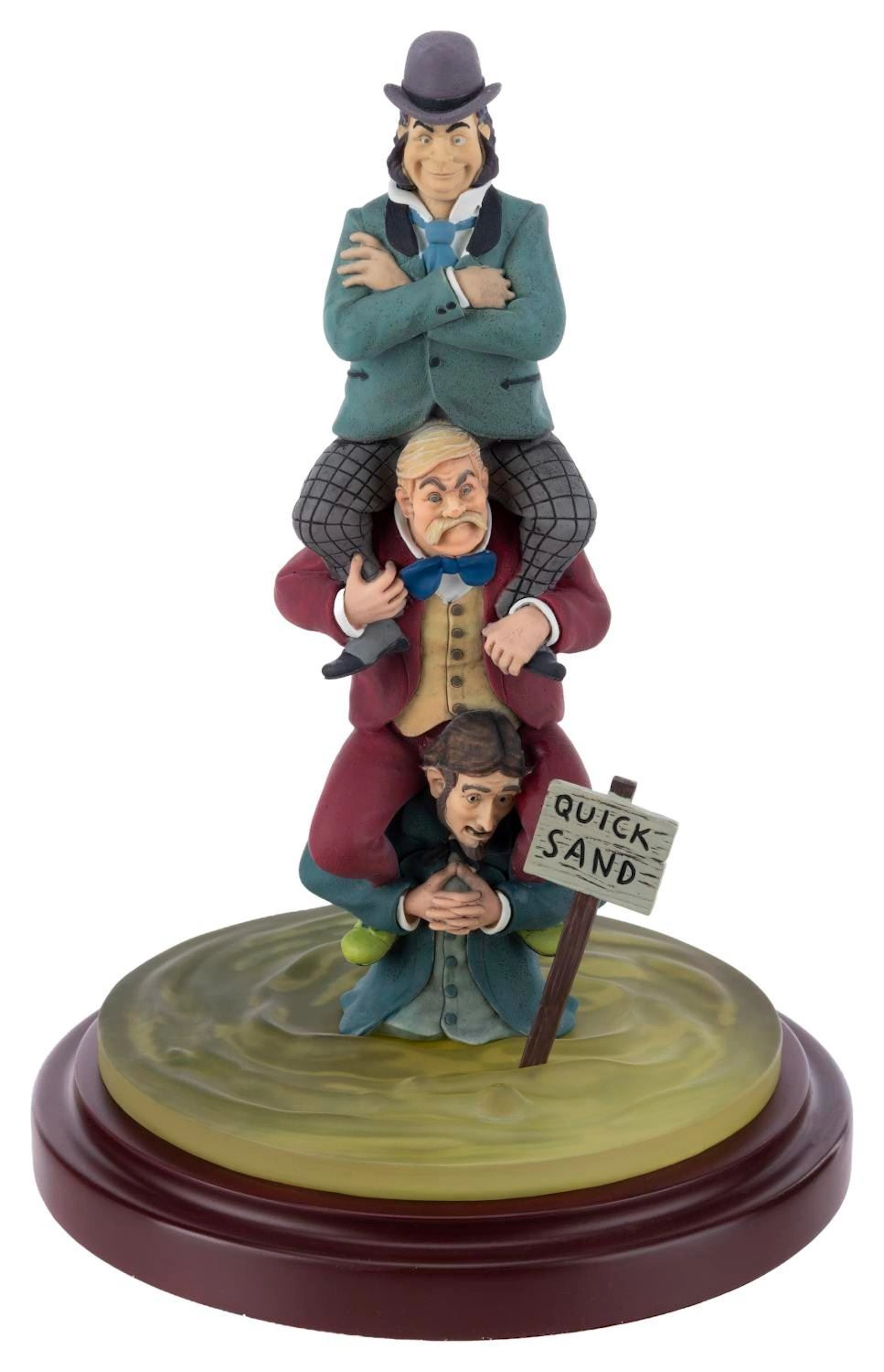 A Haunted Mansion Stretch Portrait Quicksand Men Figure.
