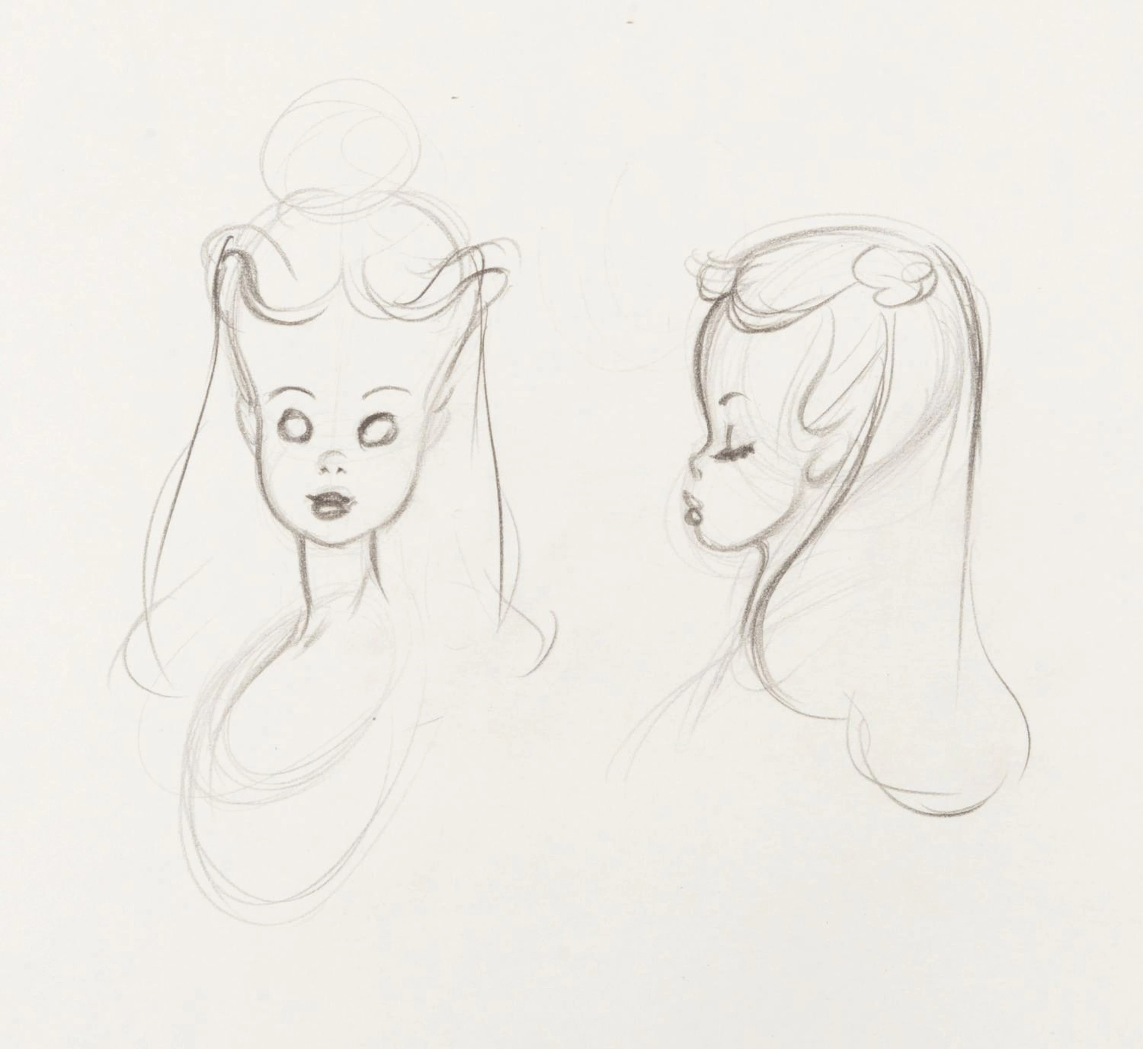 A "Fantasia" Centaurette Development Drawing.