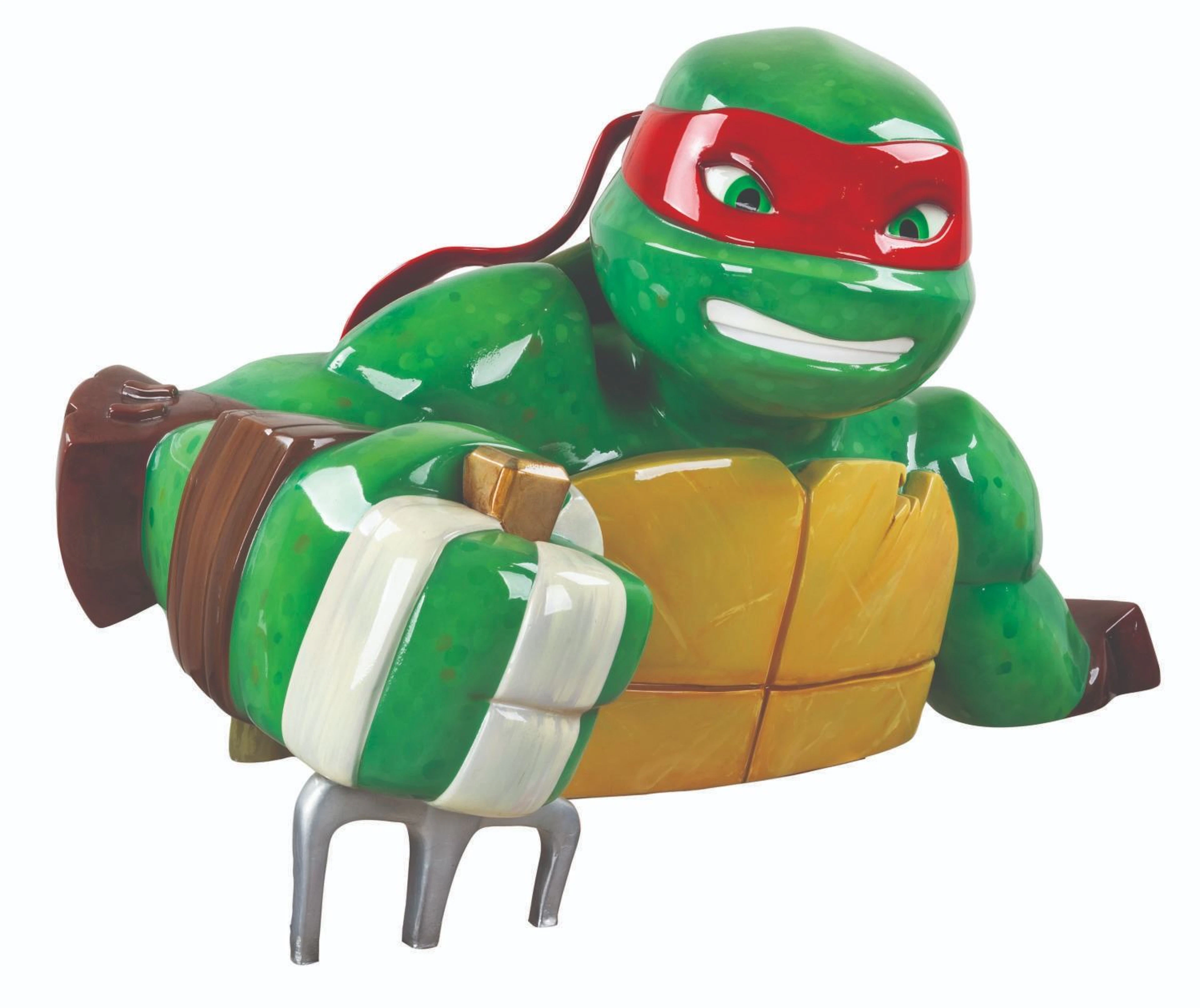 A Teenage Mutant Ninja Turtles Raphael Display Figure.