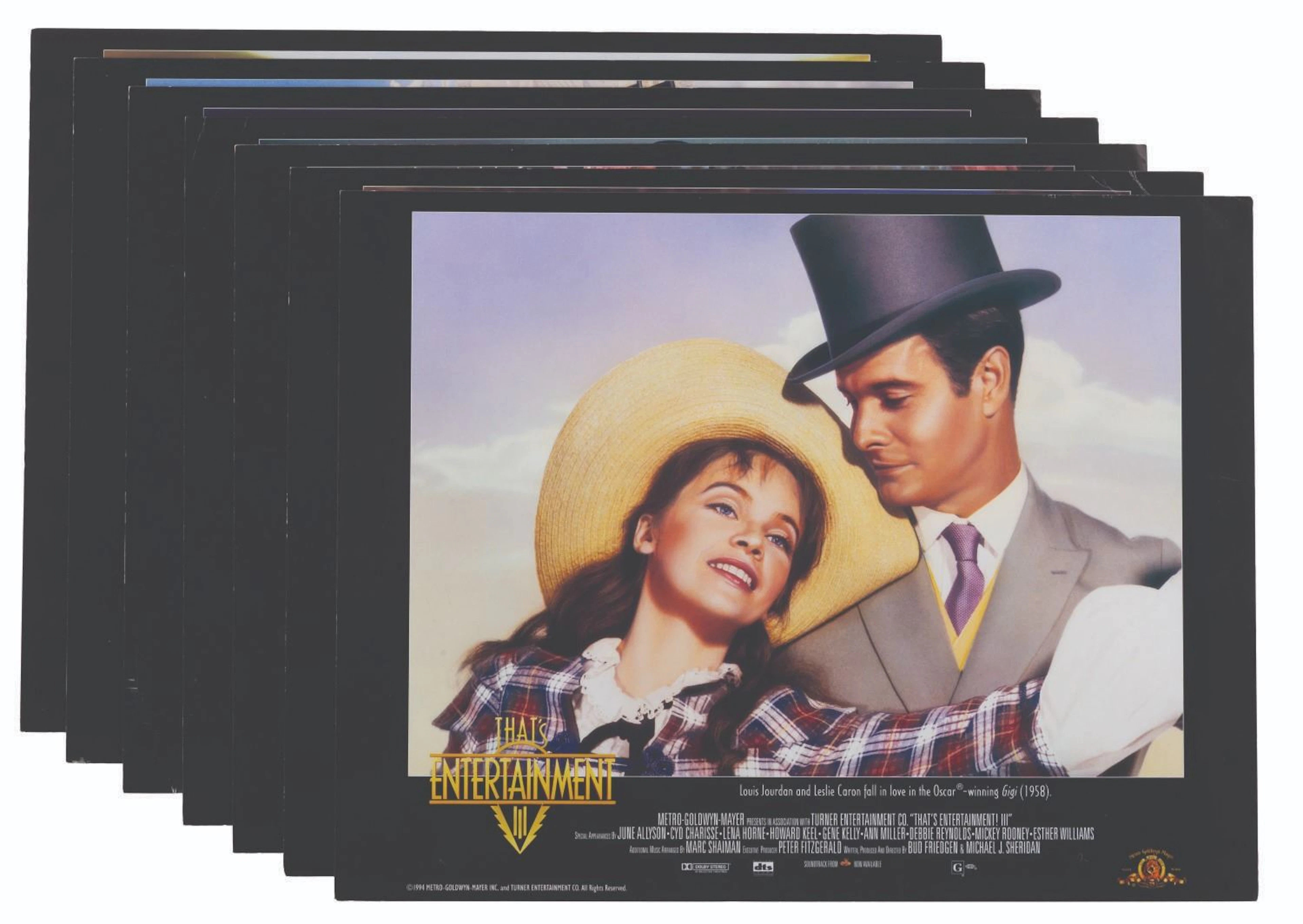 A Set of "That's Entertainment III" Lobby Cards.