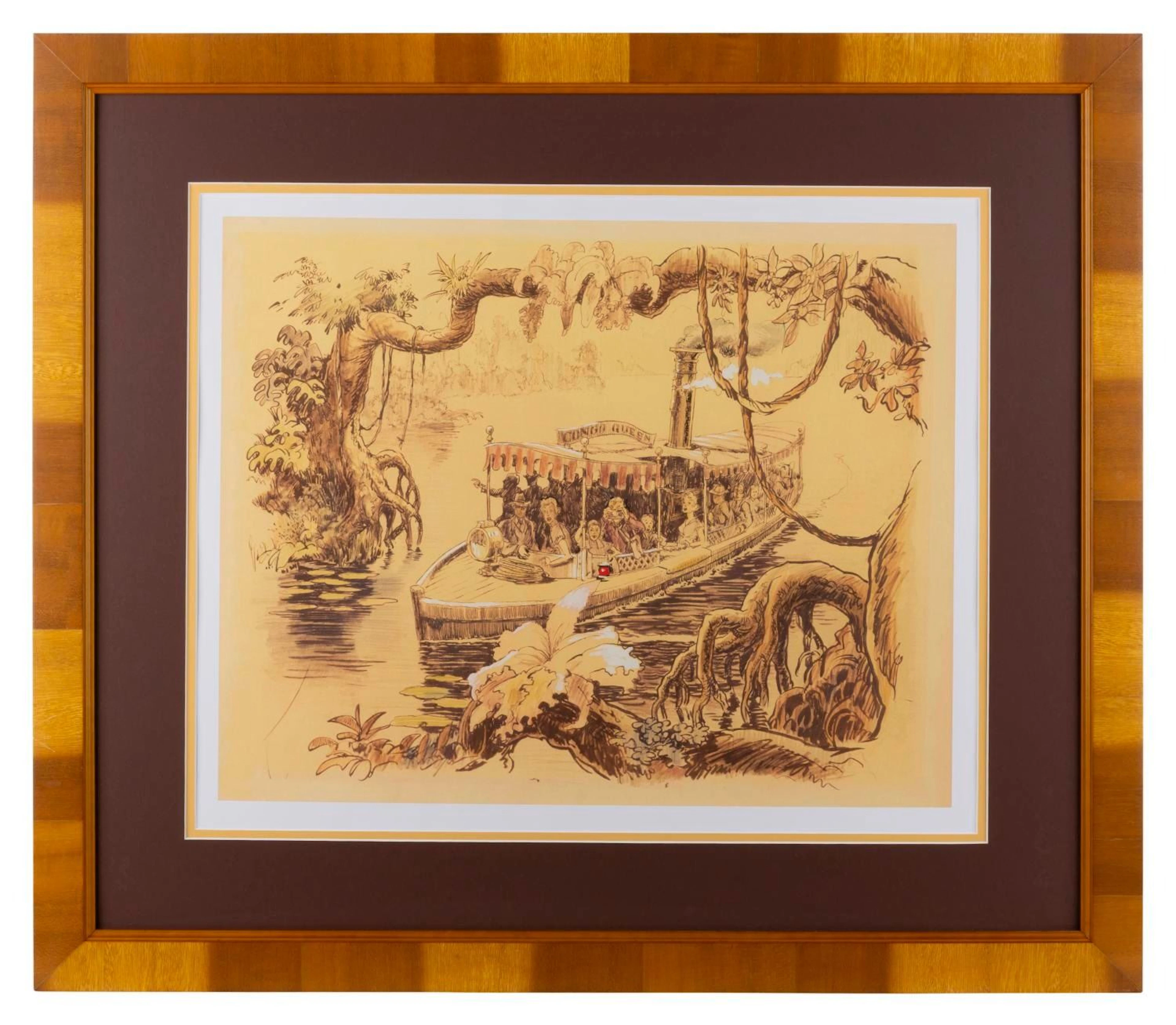 A Harper Goff Jungle Cruise Concept Print.