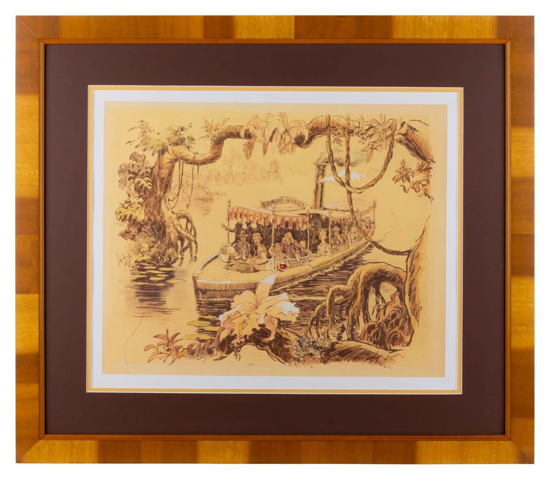 A Harper Goff Jungle Cruise Concept Print.
