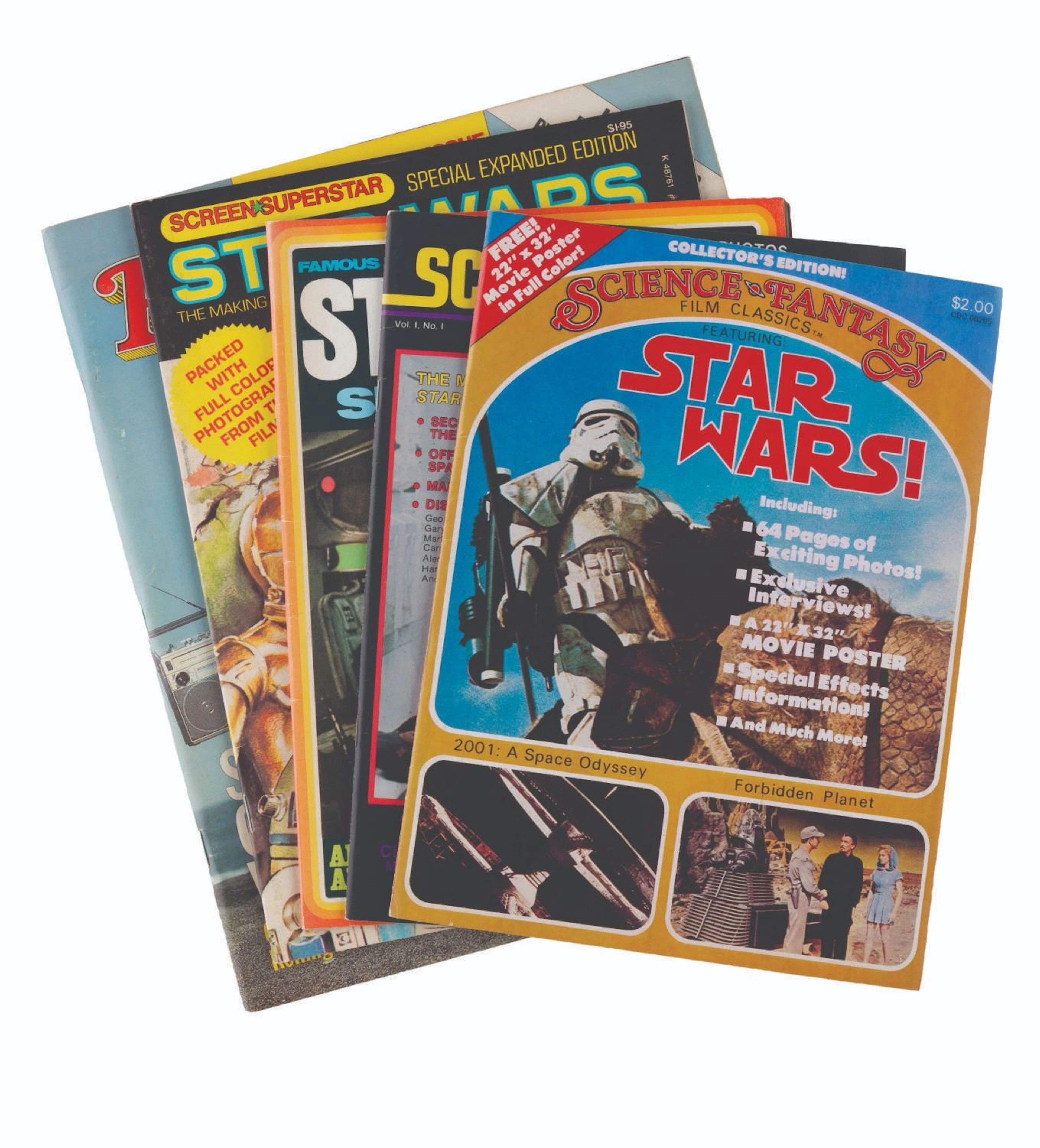 A Rare "Star Wars" Magazine Collection.