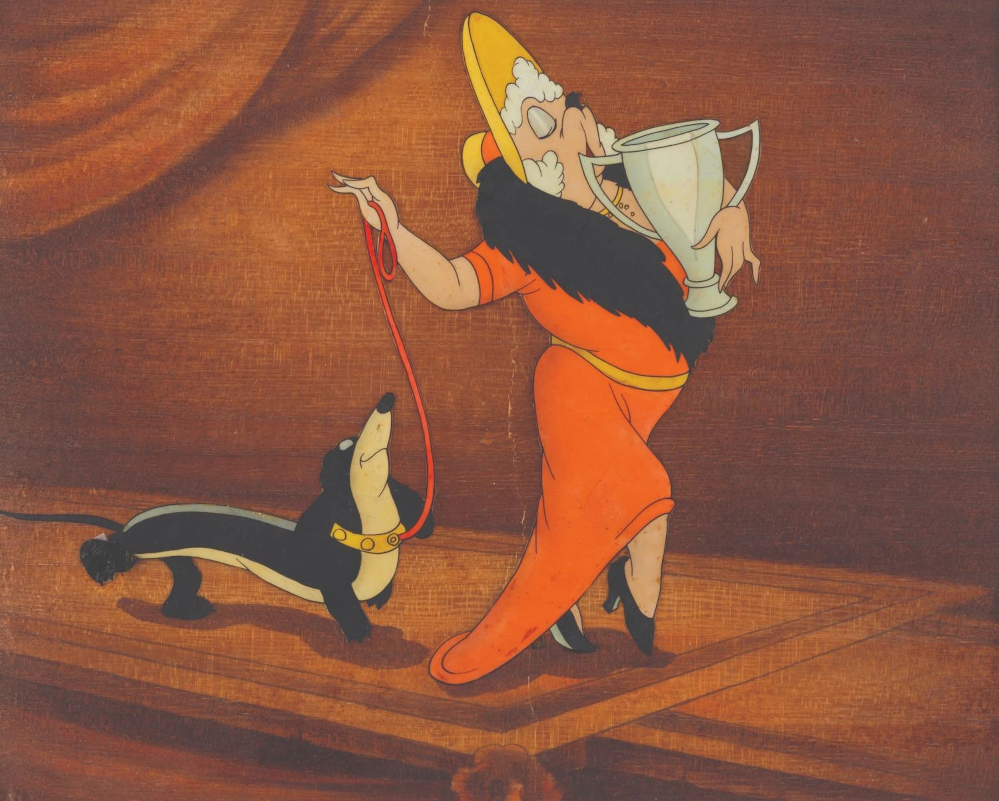A "Society Dog Show" Original Production Cel.