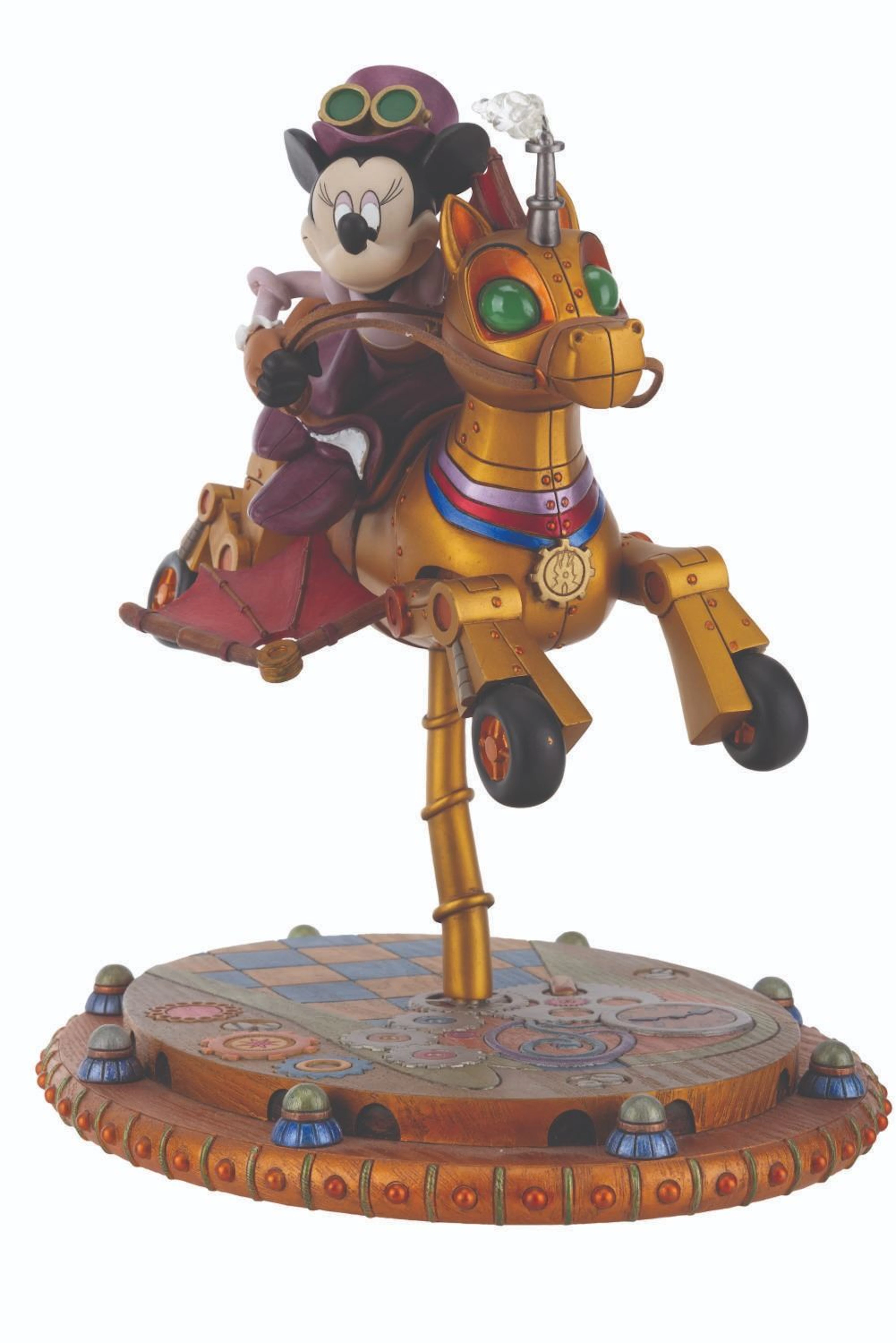 A Steampunk Minnie Mouse Figurine.