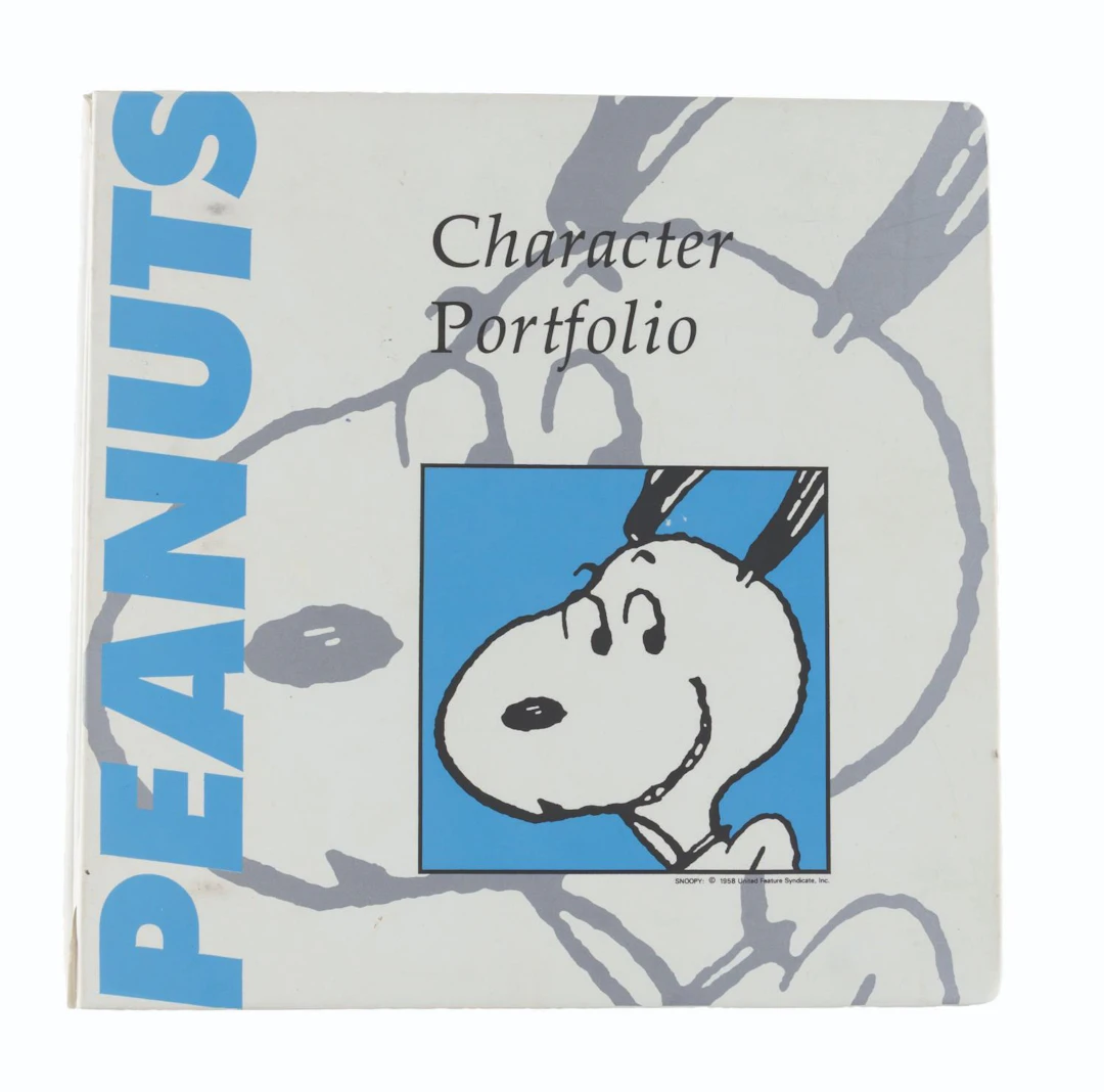 A "Peanuts" Character Portfolio Style Guide.