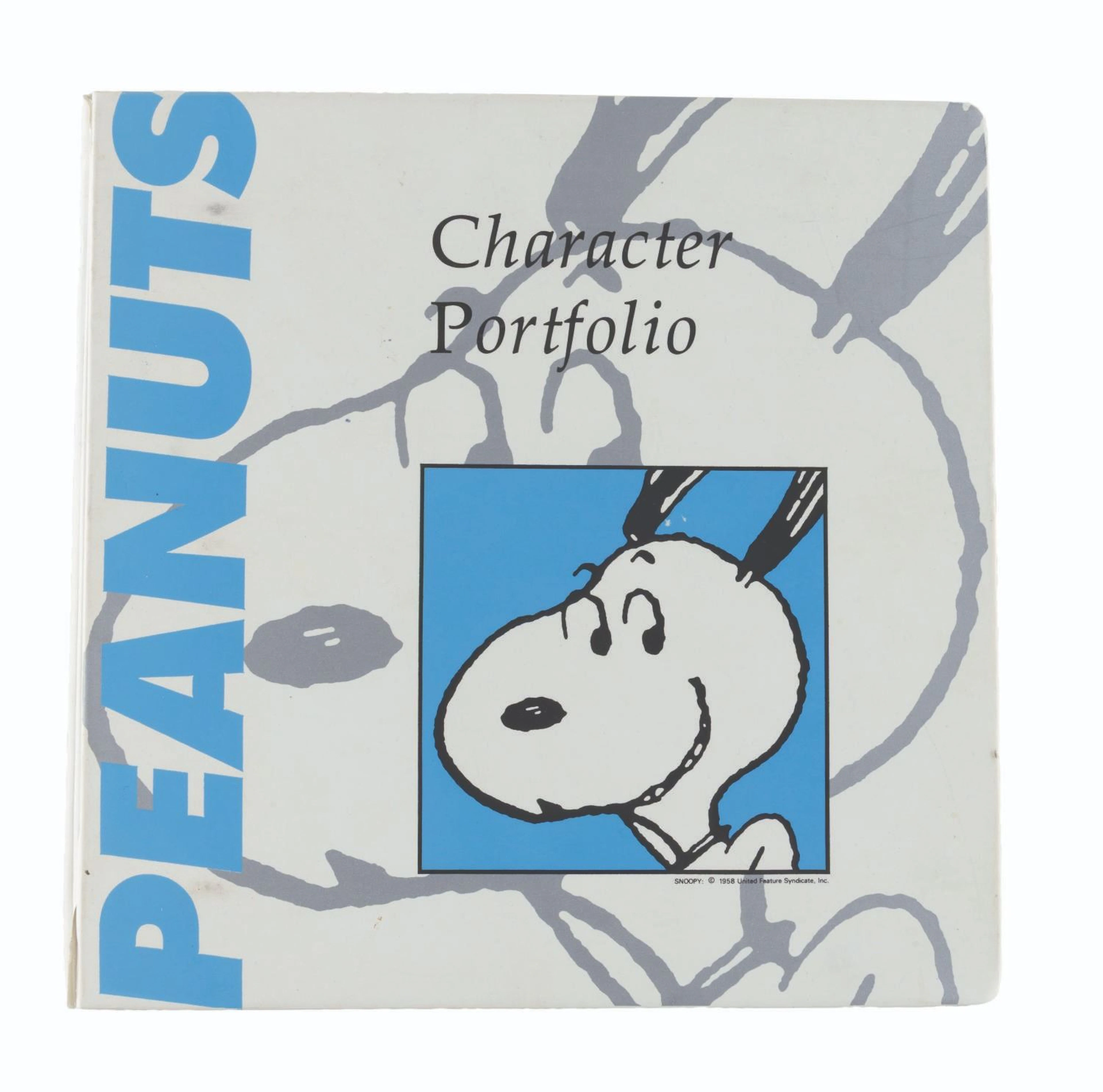 A "Peanuts" Character Portfolio Style Guide.