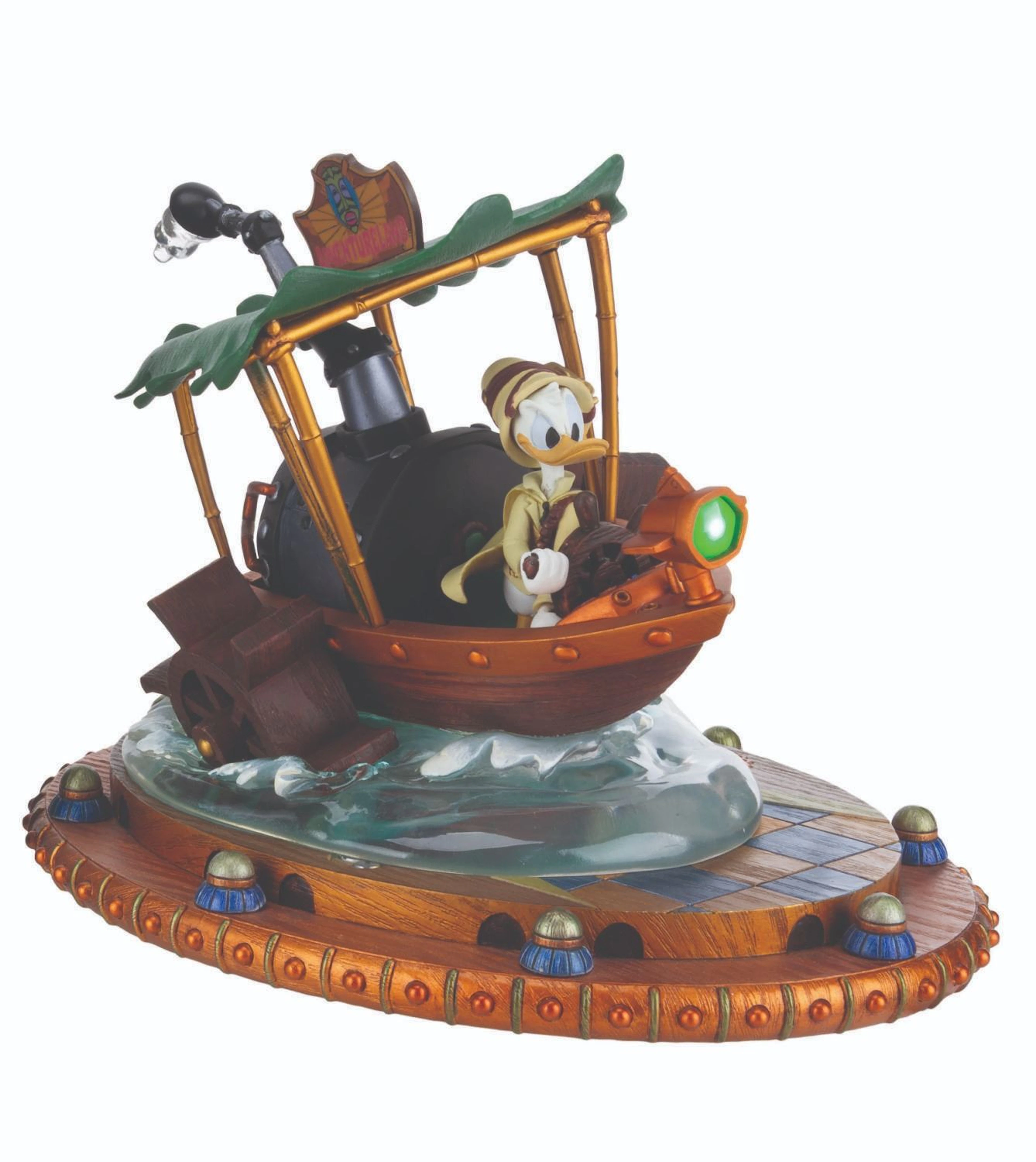 A Steampunk Donald Duck Figurine.