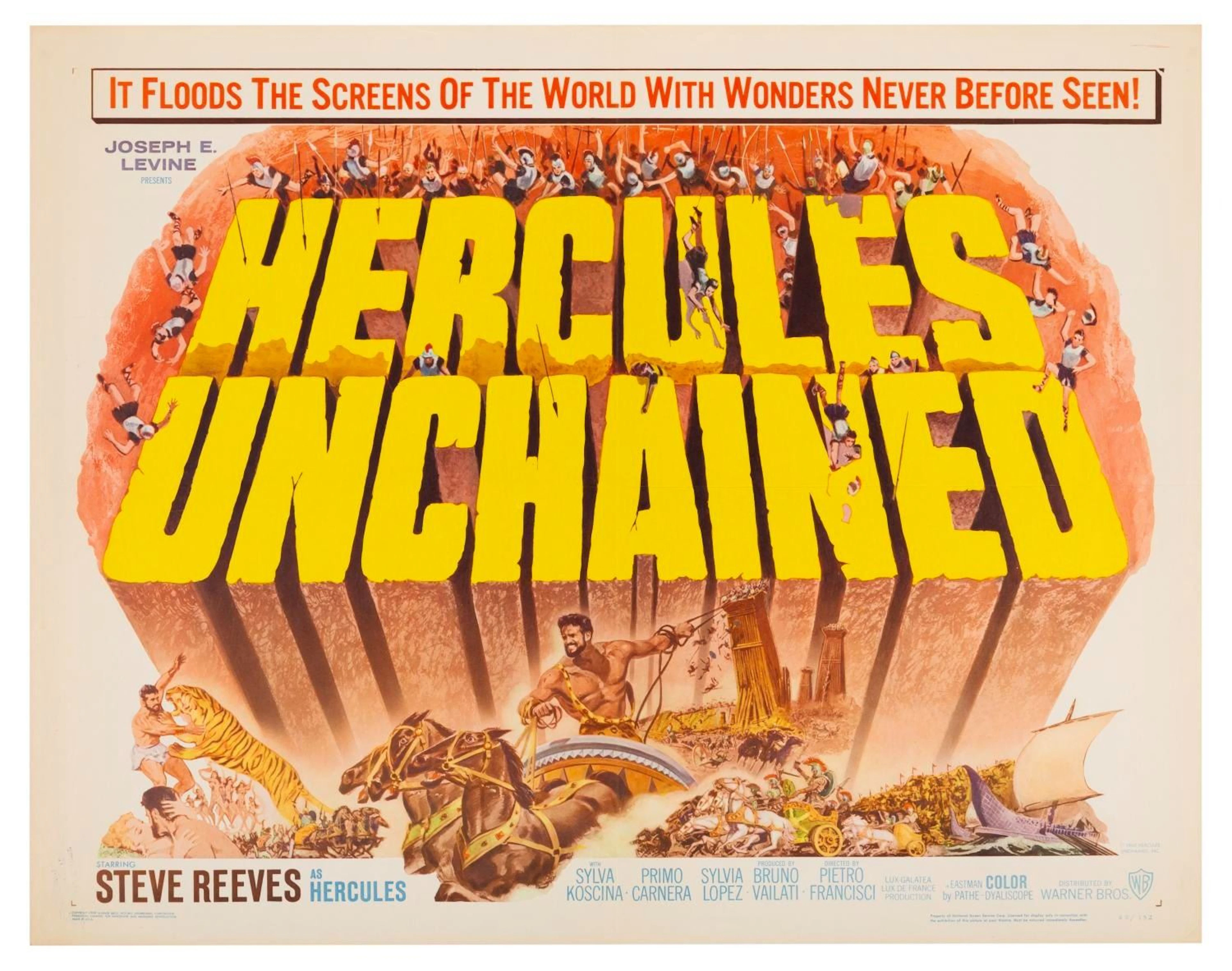 A "Hercules Unchained" Half-Sheet.