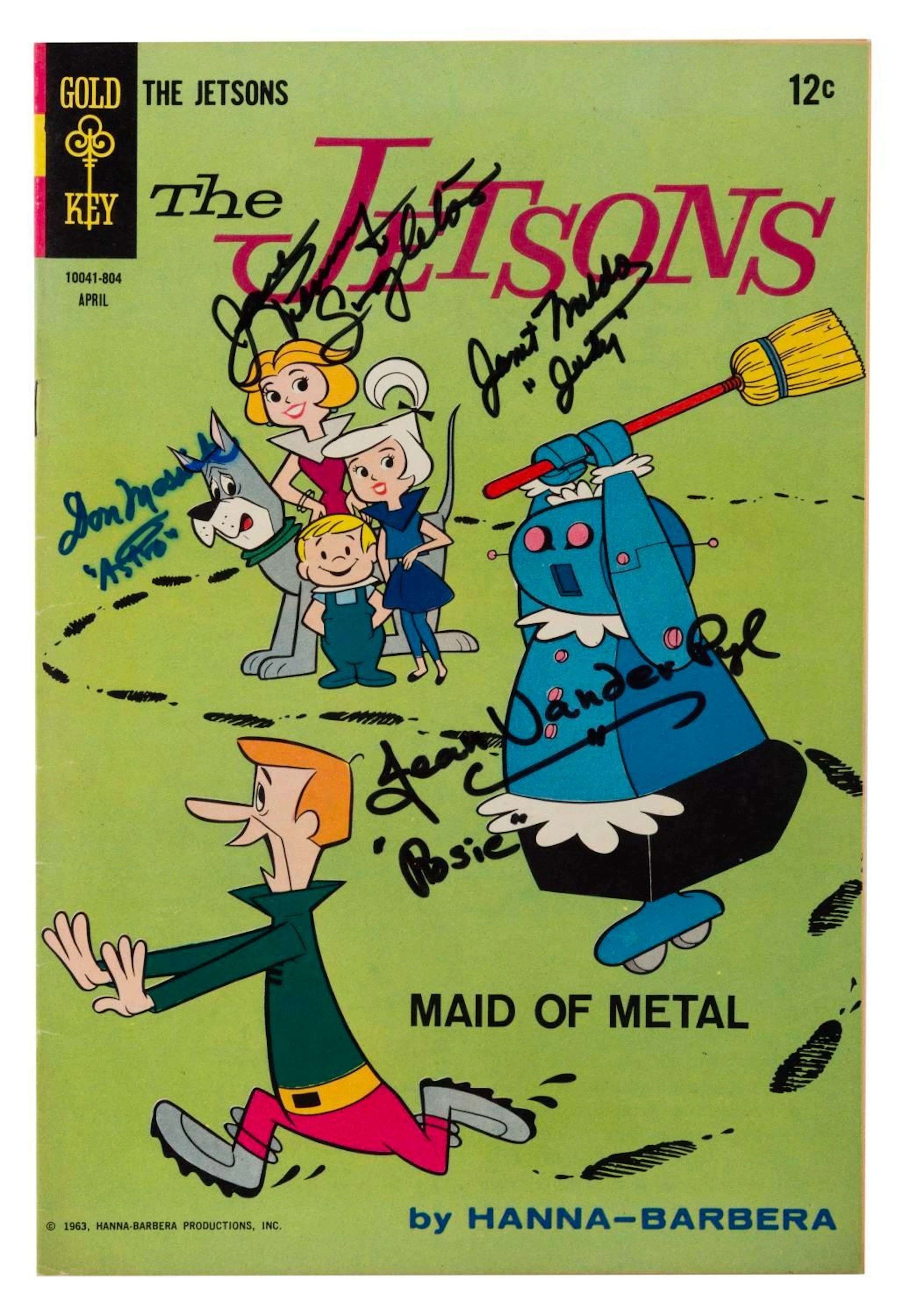 A Multi-Signed The Jetsons Comic Book.
