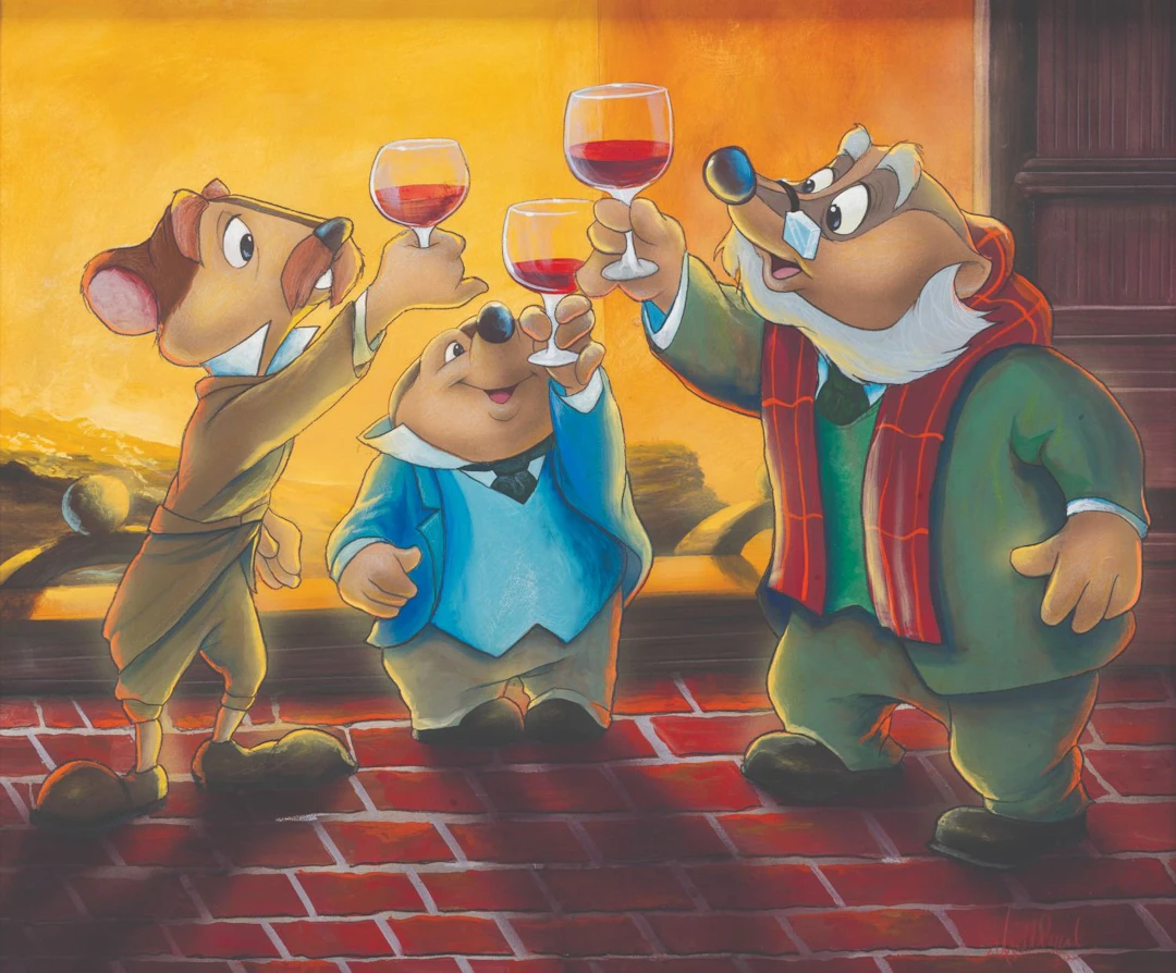 A "Wind in the Willows" Original Painting by James C Mulligan.