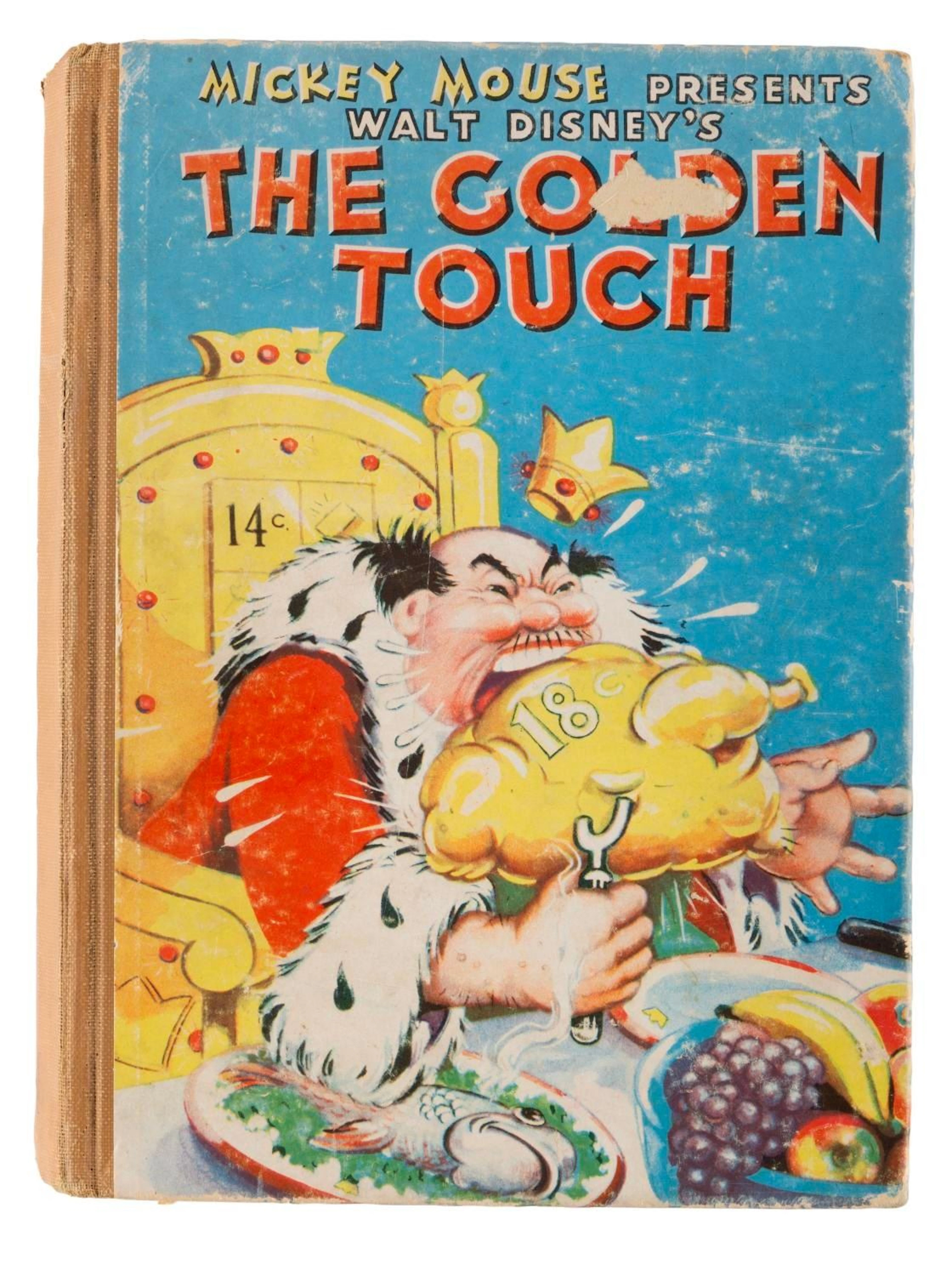 A "The Golden Touch" Storybook.