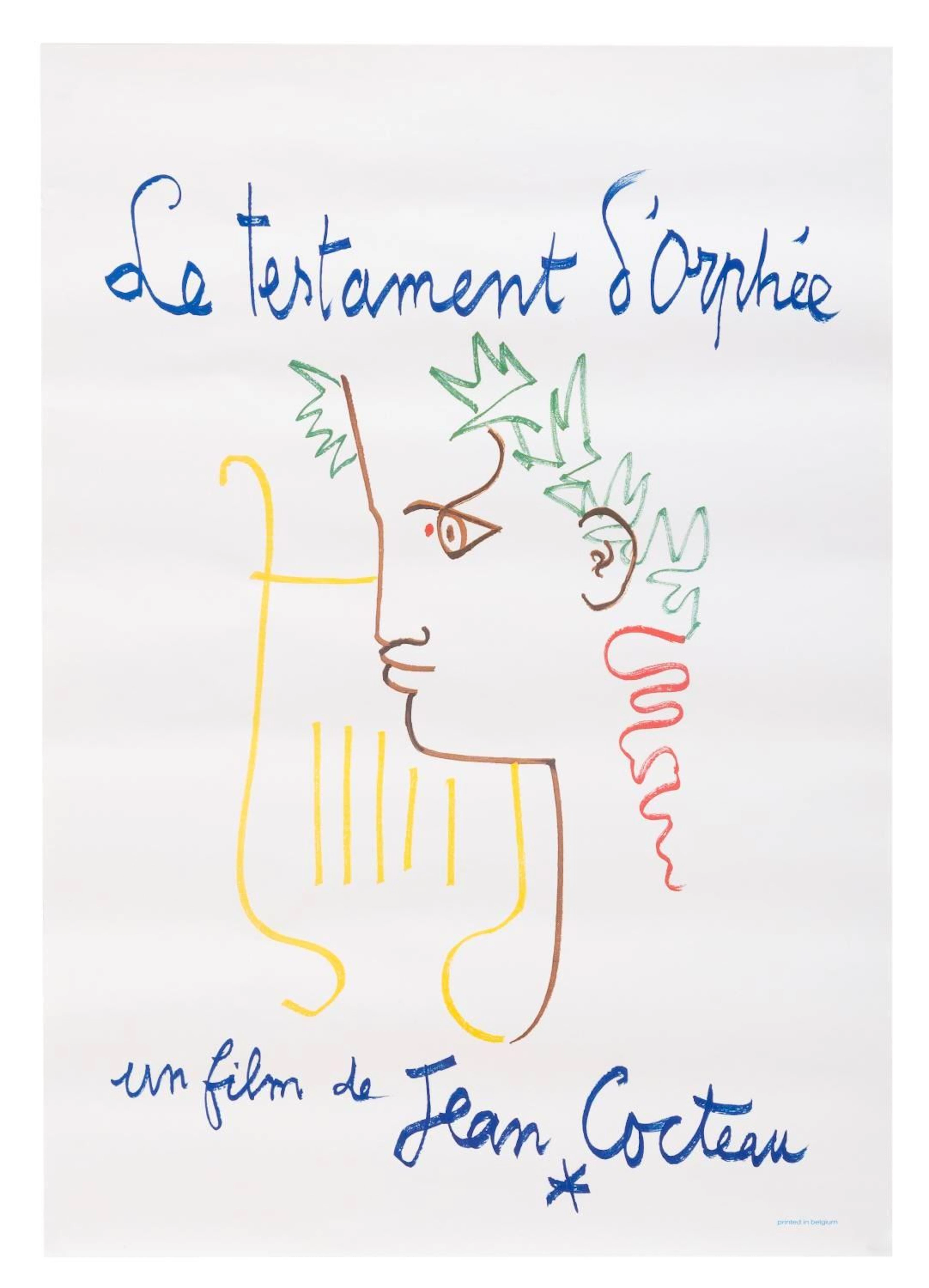A "Testament of Orpheaus" Poster Print.