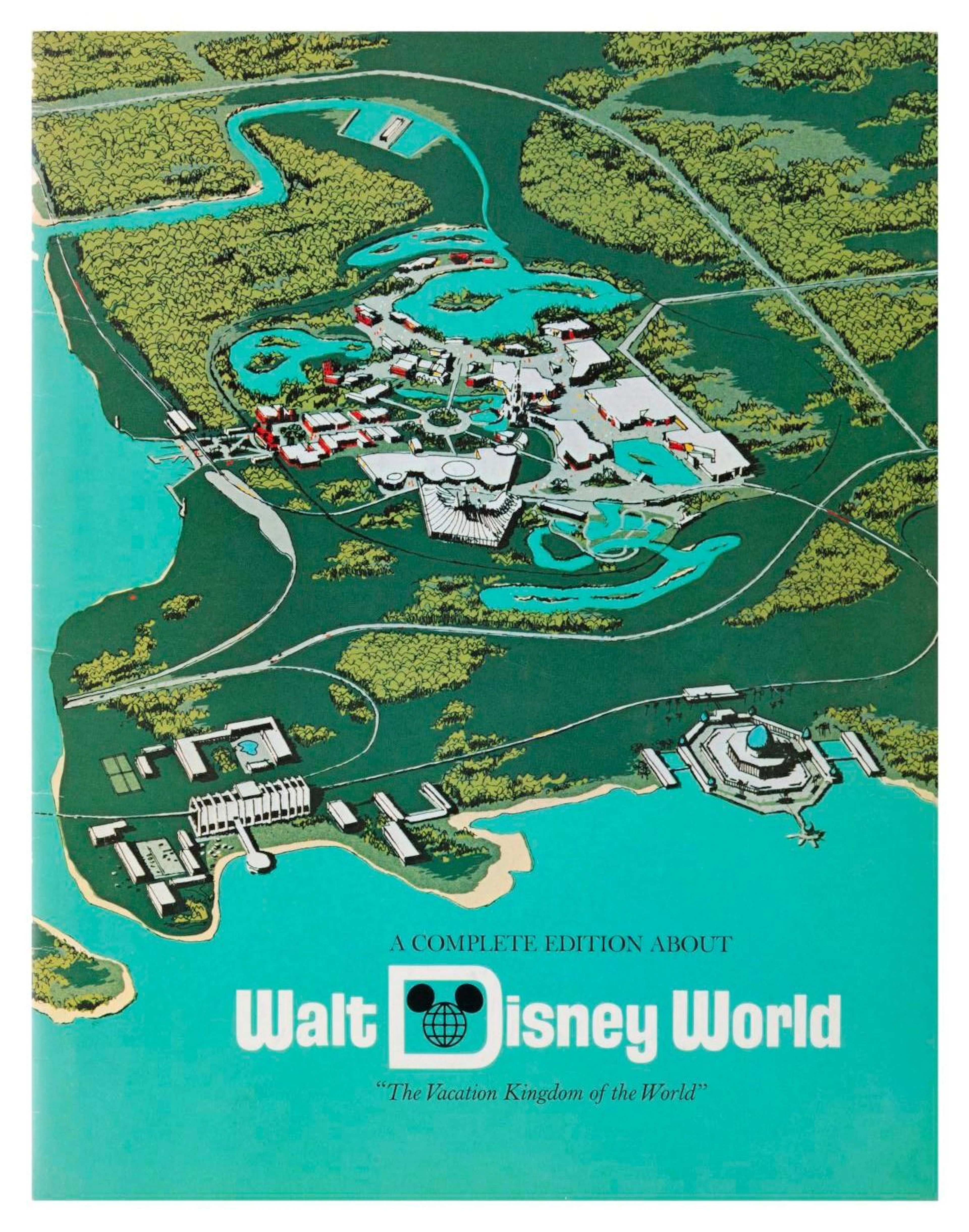 A 1969 Complete Edition About Walt Disney World Booklet.