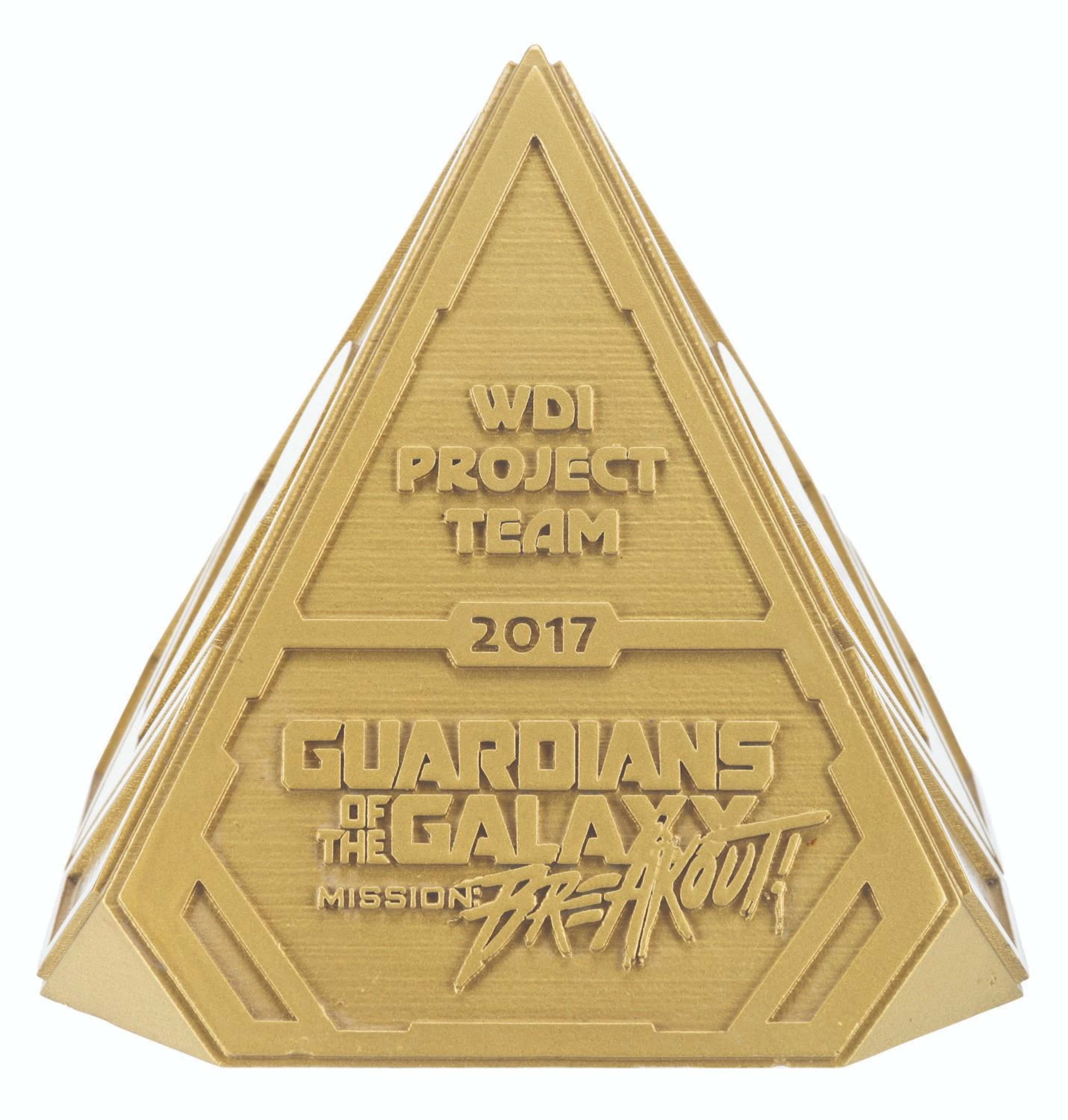 A Guardians of the Galaxy - Mission: Breakout! Crew Gift.